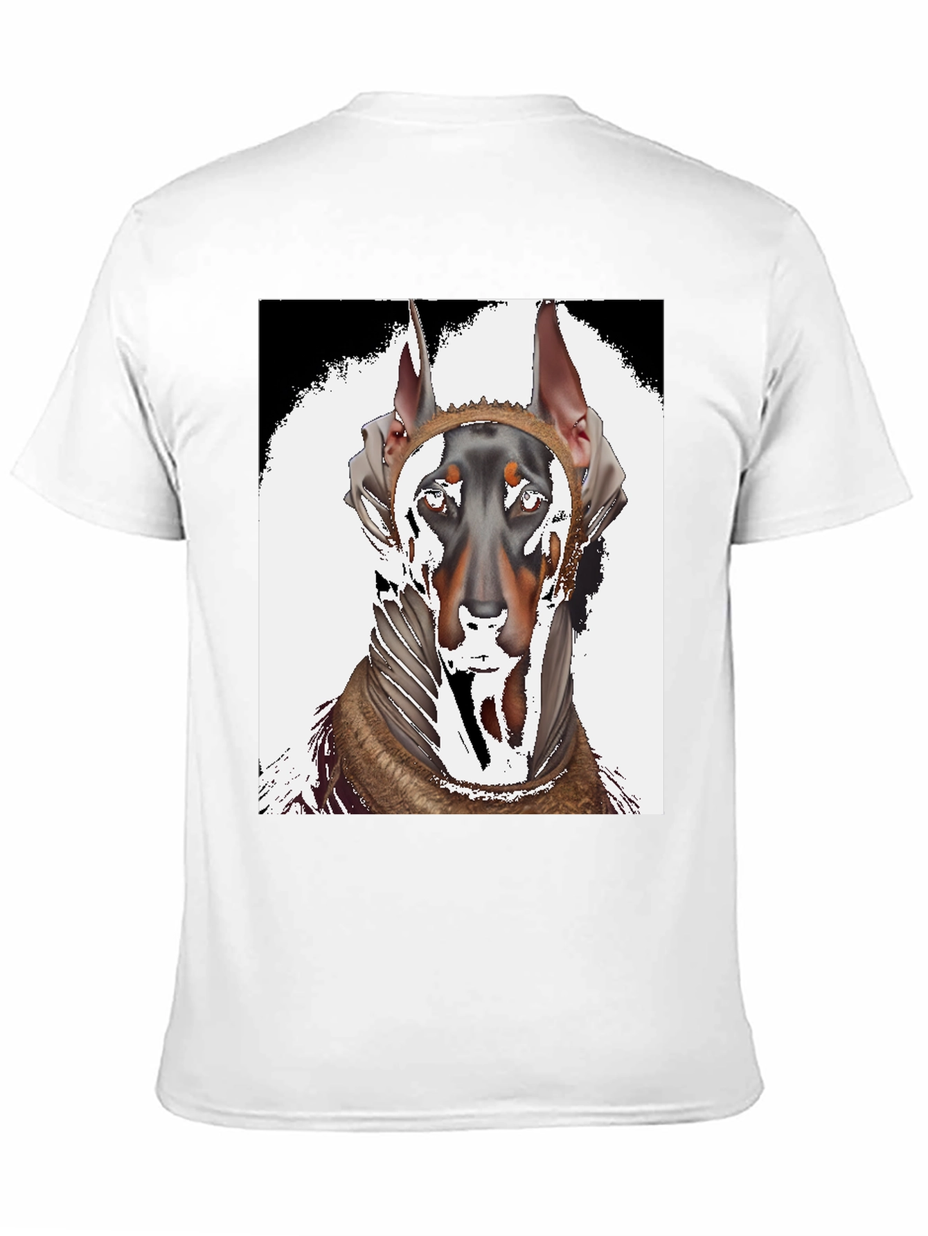 Doberman T-Shirt: Unique Dog Graphic Tee for Men