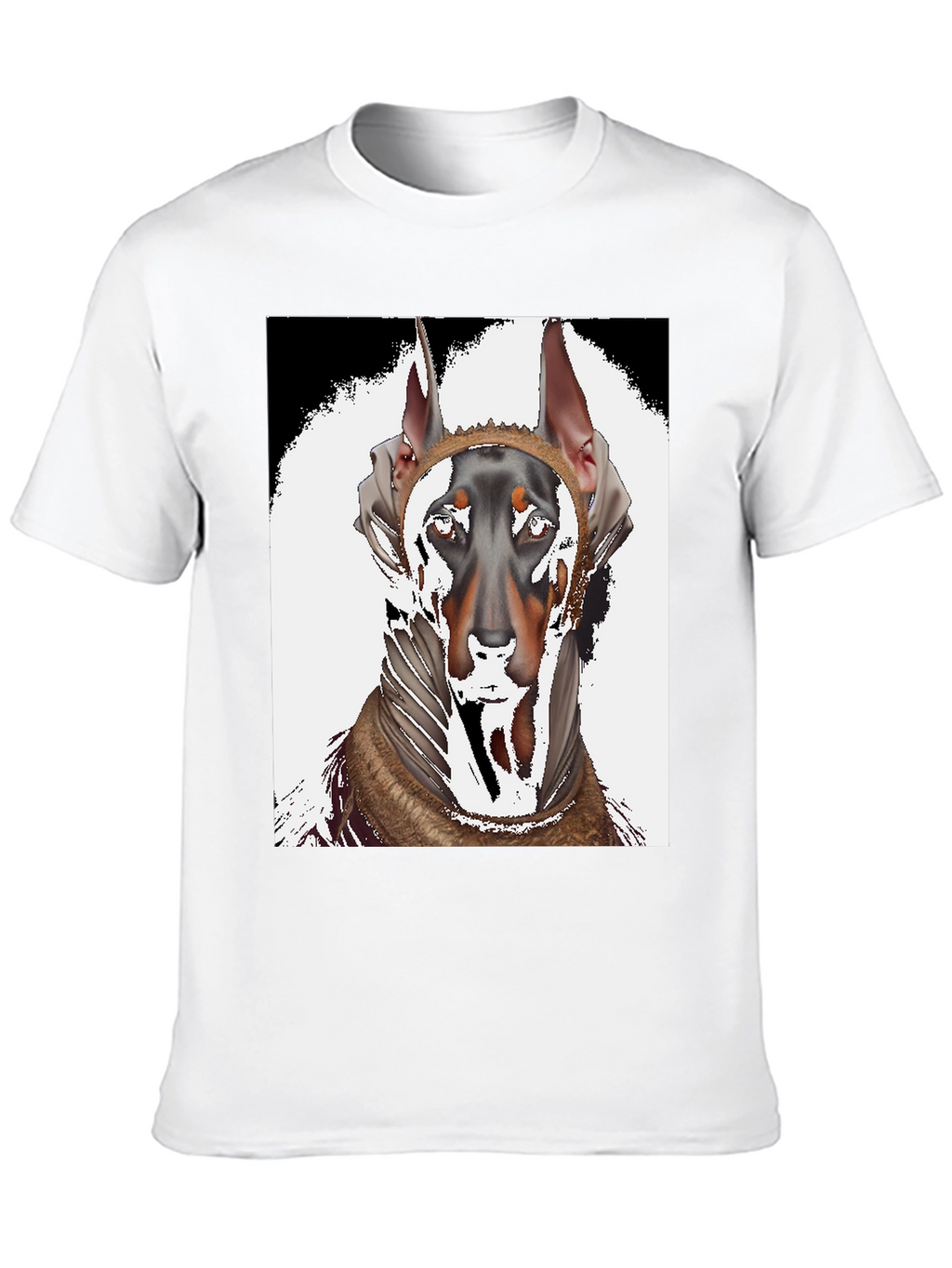 Doberman T-Shirt: Unique Dog Graphic Tee for Men