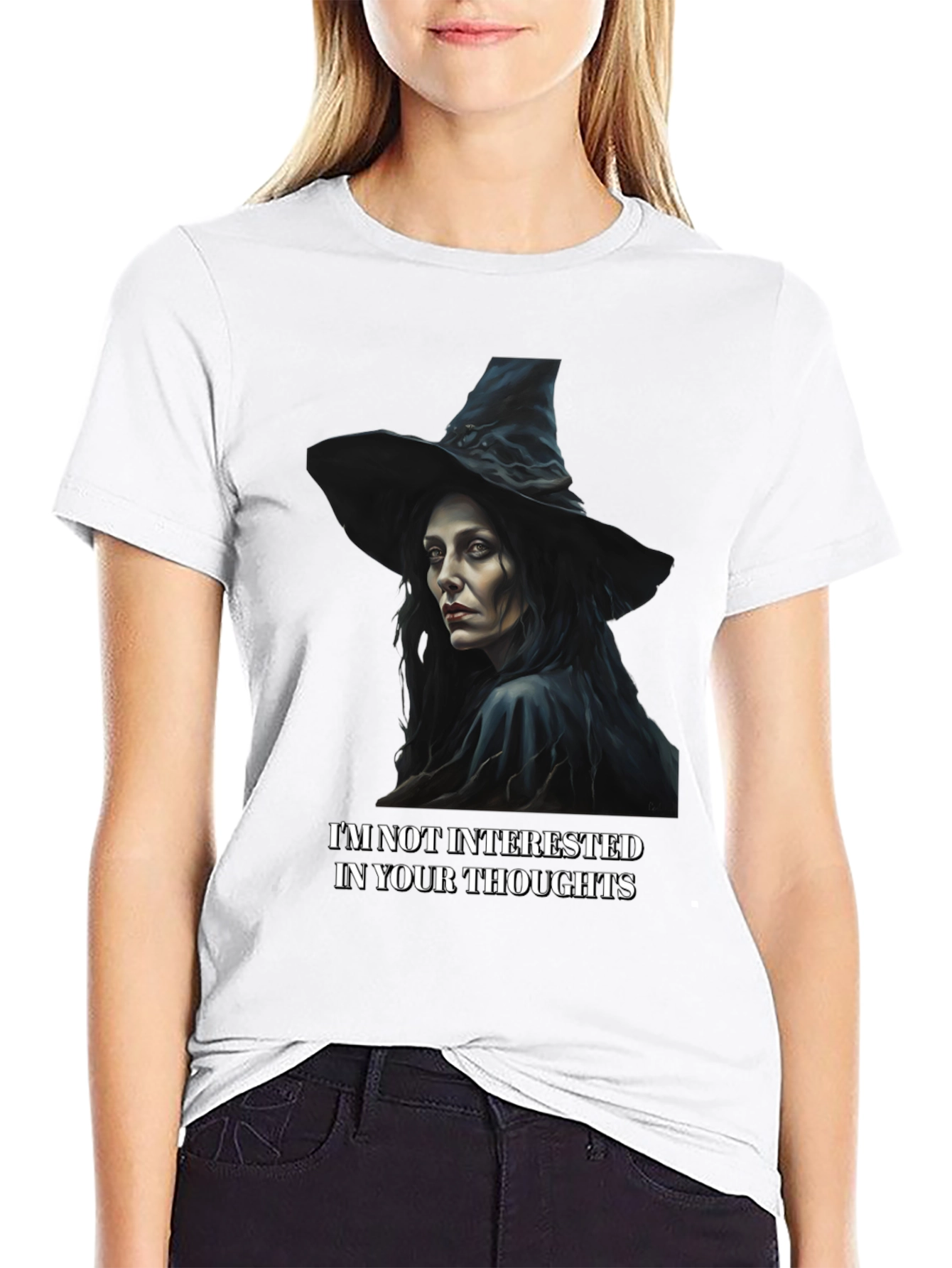 Witchy T-Shirt: Not Interested In Your Thoughts