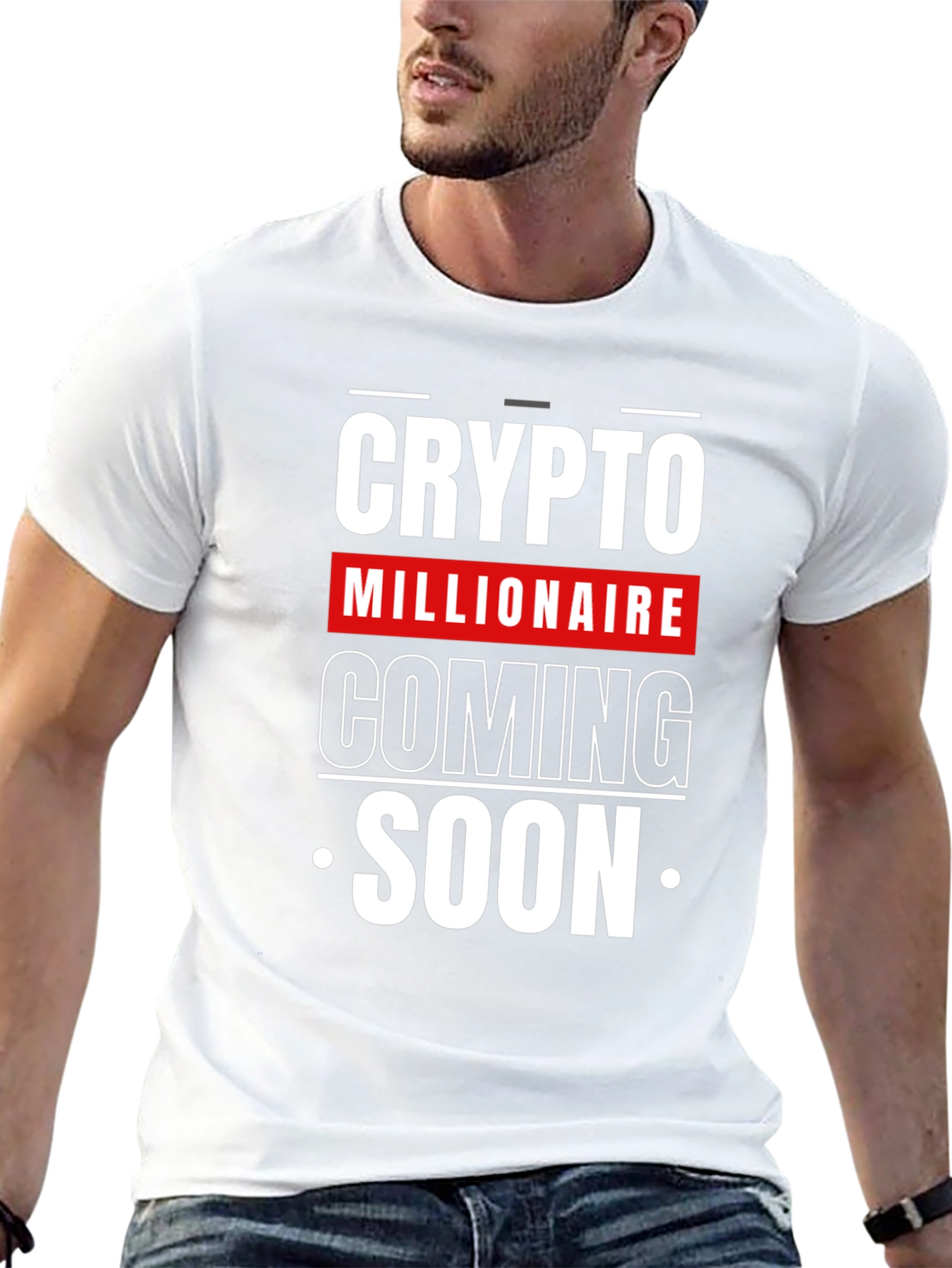 Crypto Millionaire Coming Soon Graphic Tee