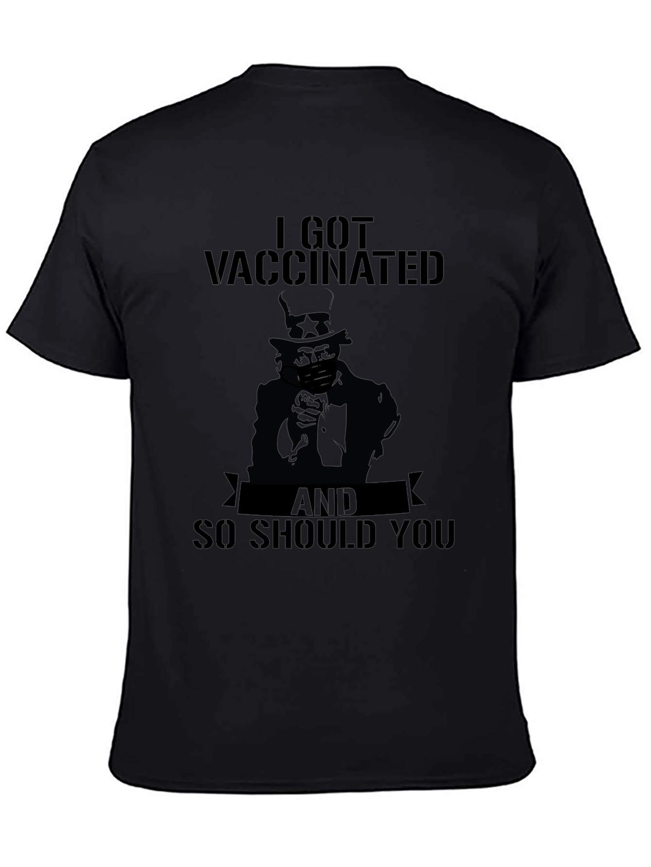 I Got Vaccinated Shirt - Uncle Sam Tee
