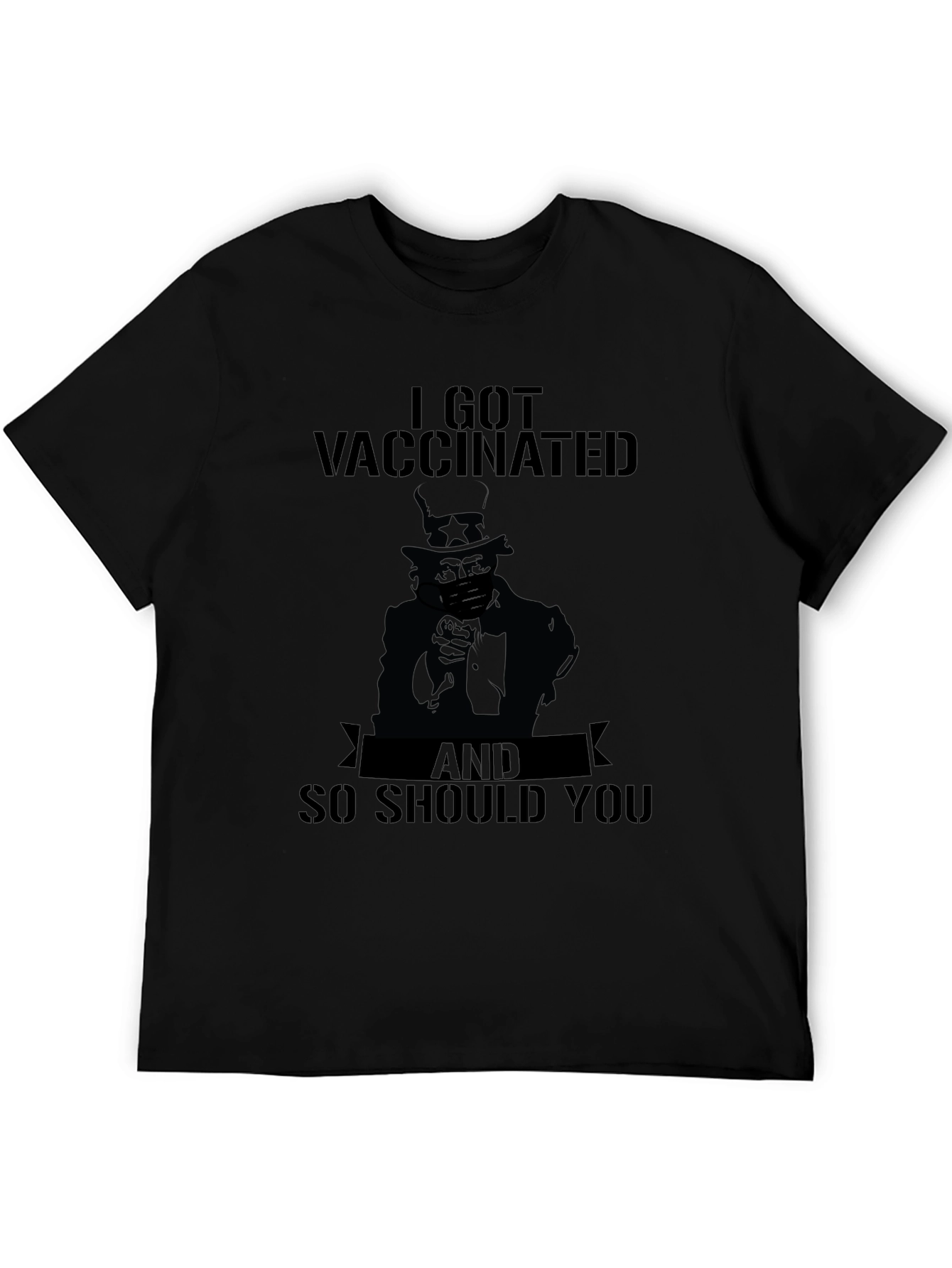 I Got Vaccinated Shirt - Uncle Sam Tee