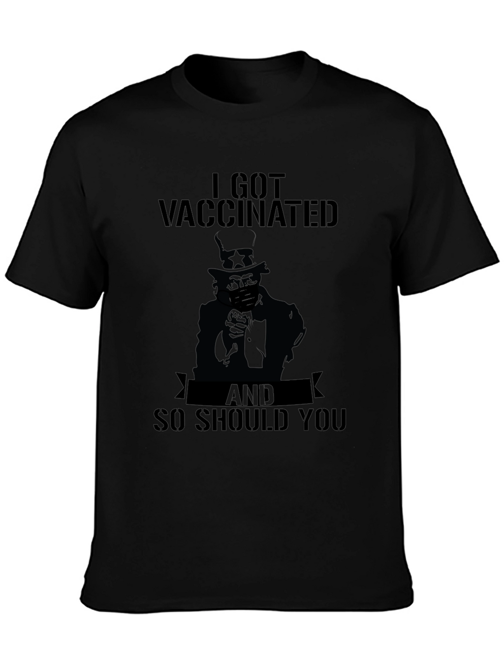 I Got Vaccinated Shirt - Uncle Sam Tee