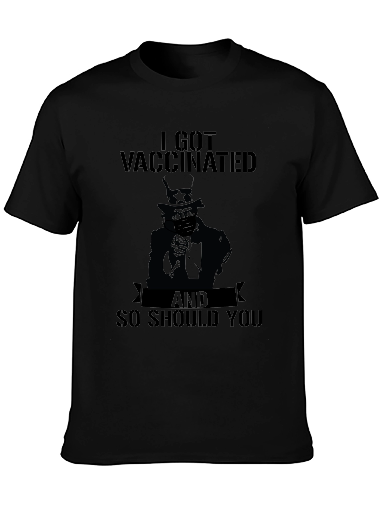 I Got Vaccinated Shirt - Uncle Sam Tee