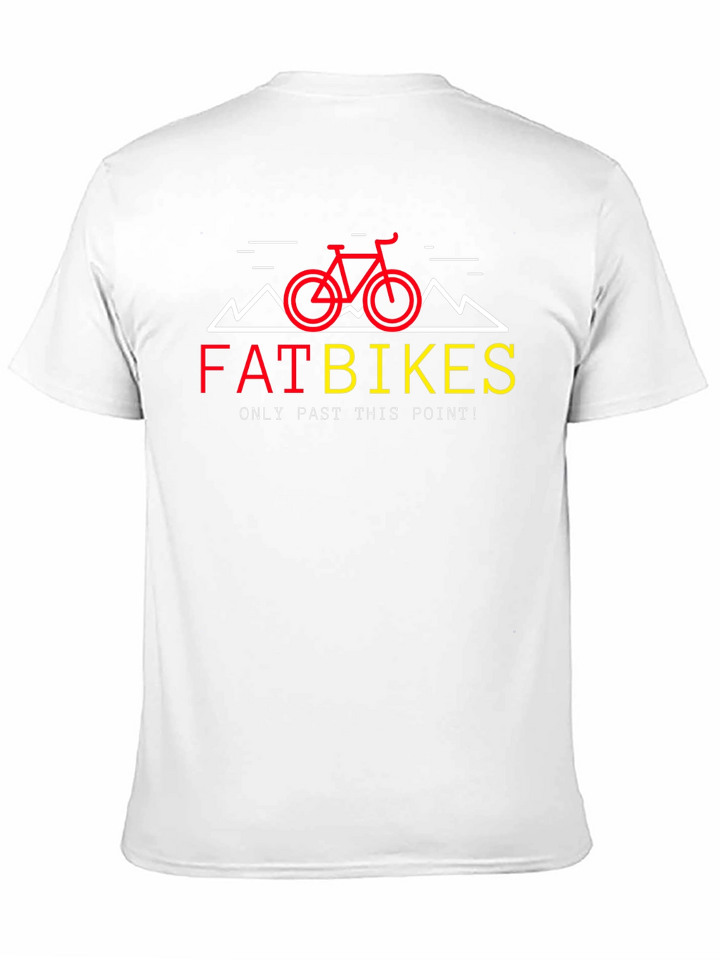 Fat Bikes Only T-Shirt - Mountain Biking Tee