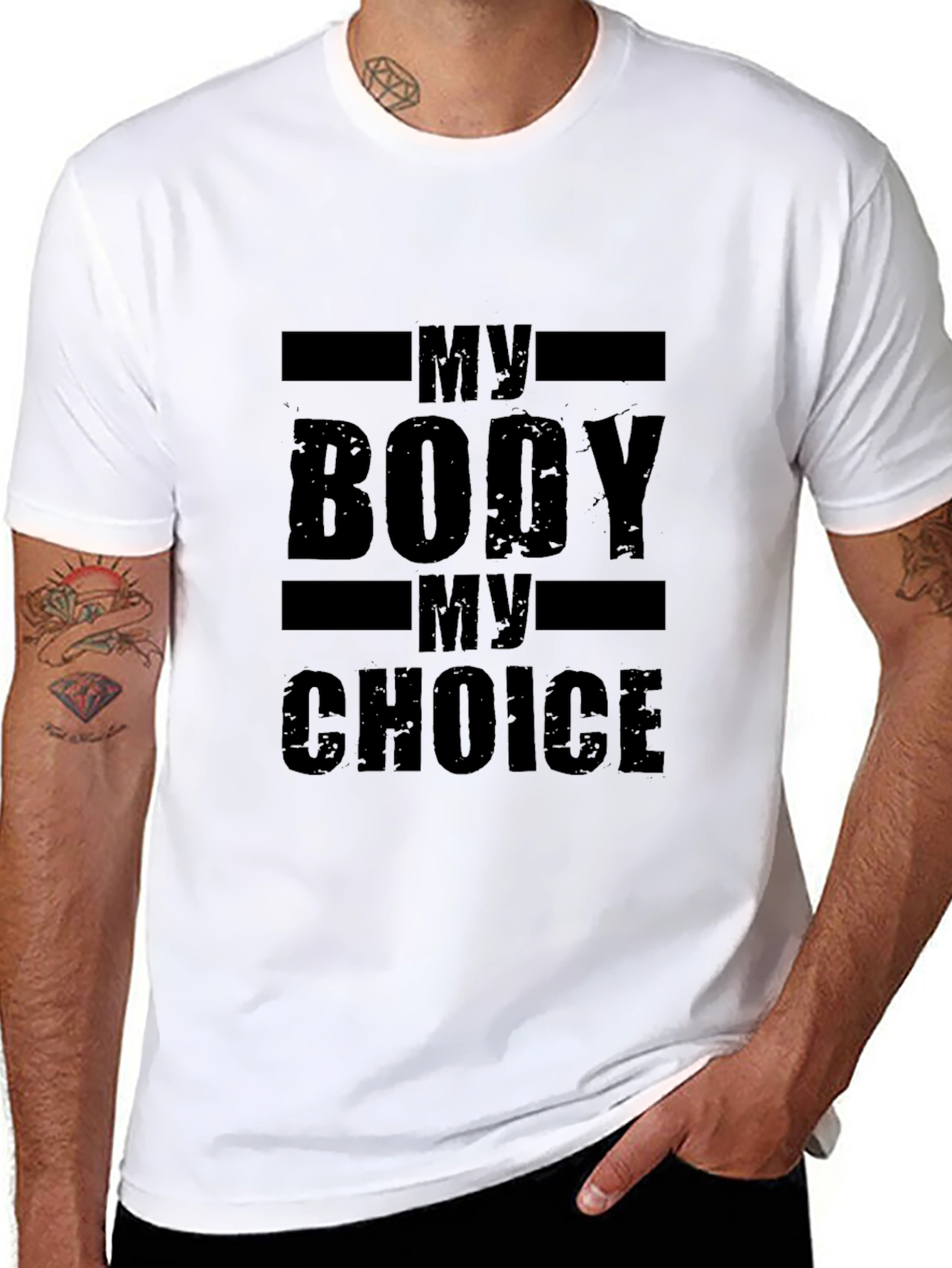 My Body My Choice T-Shirt - Black