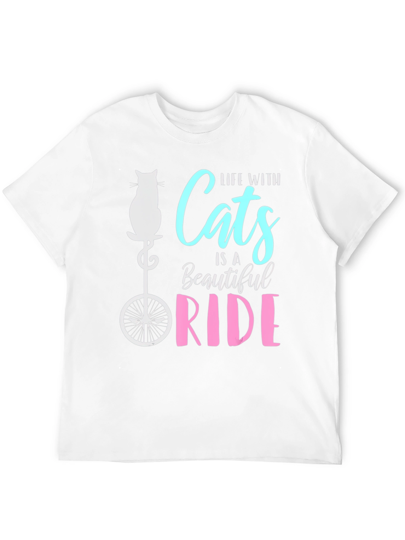 Life with Cats is a Beautiful Ride T-Shirt