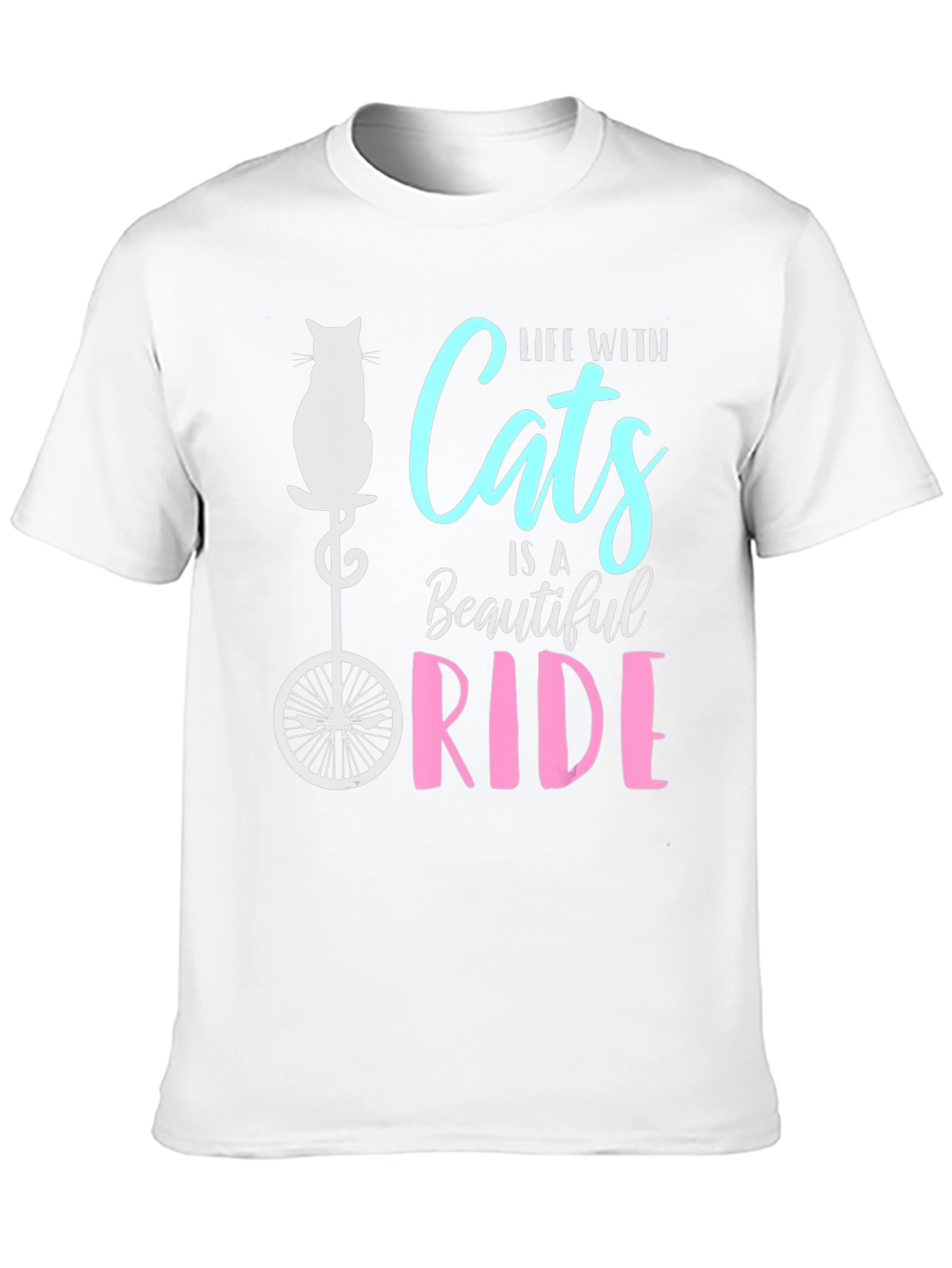 Life with Cats is a Beautiful Ride T-Shirt