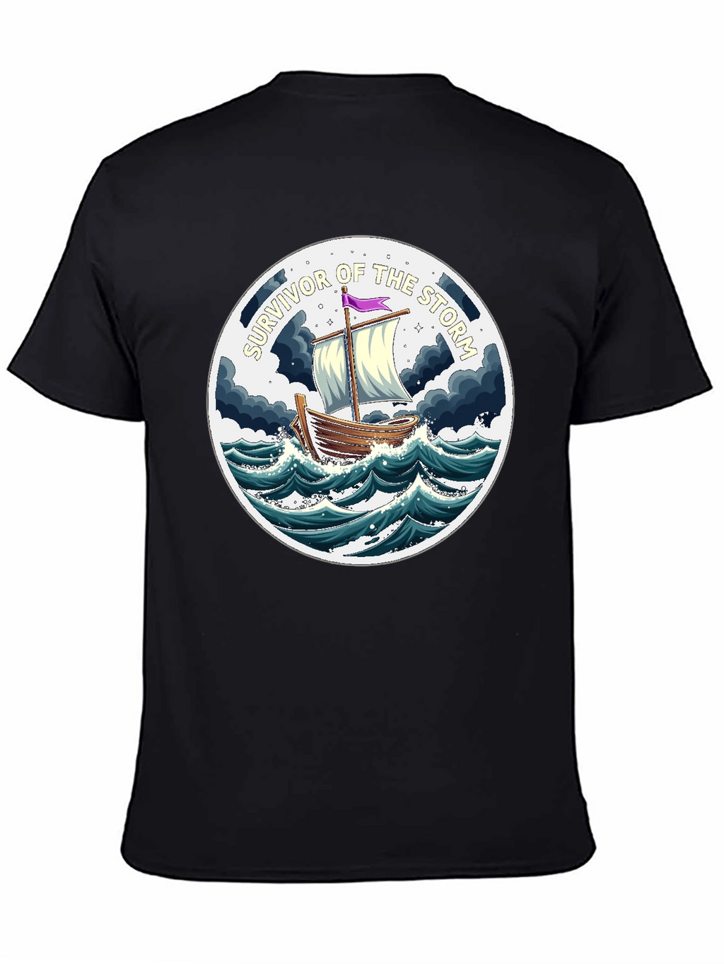 Survivor of the Storm Graphic T-Shirt