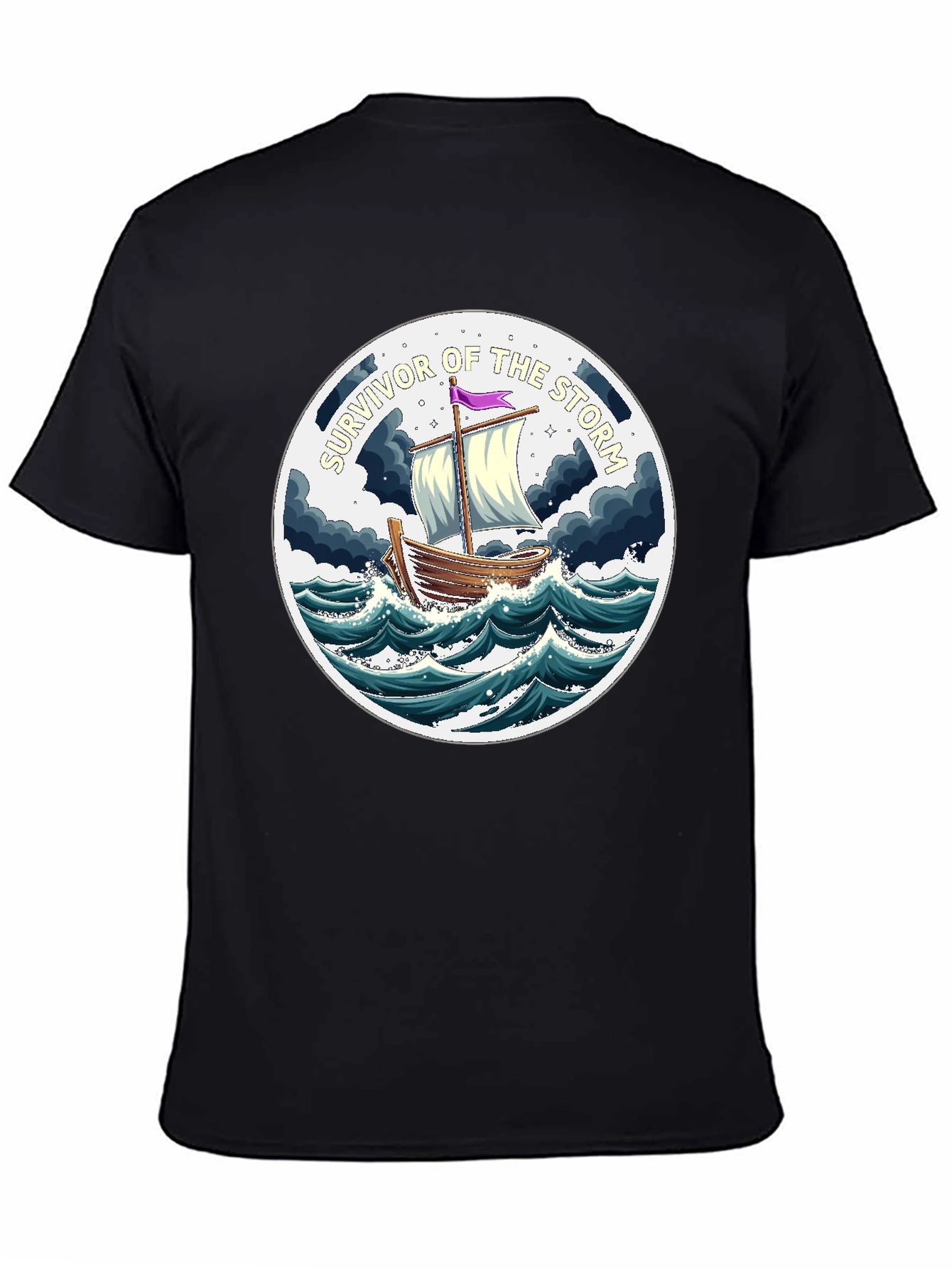 Survivor of the Storm Graphic T-Shirt