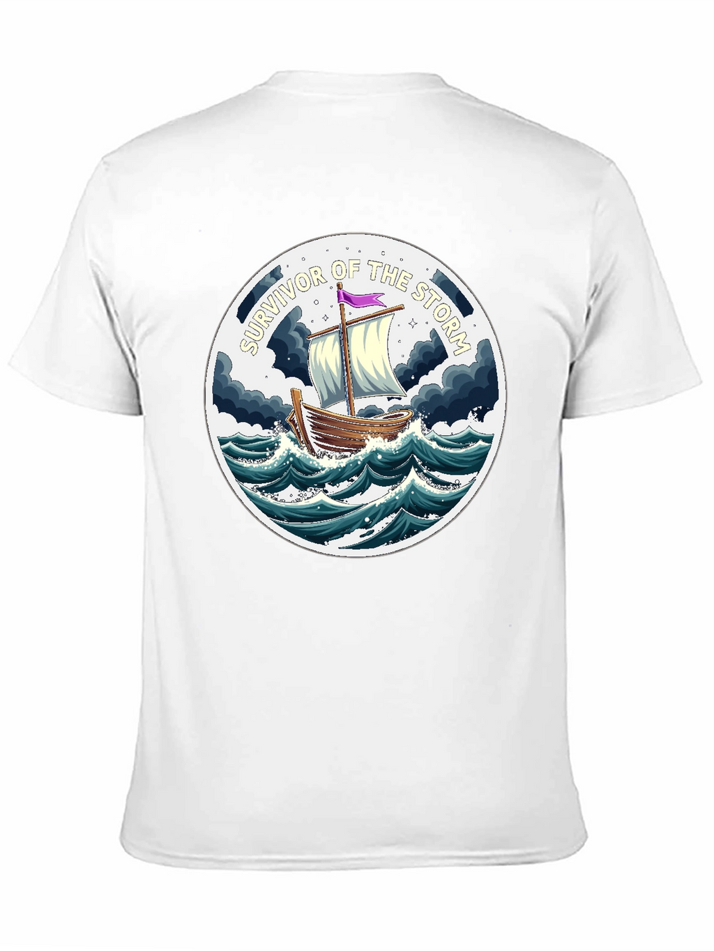 Survivor of the Storm Graphic T-Shirt