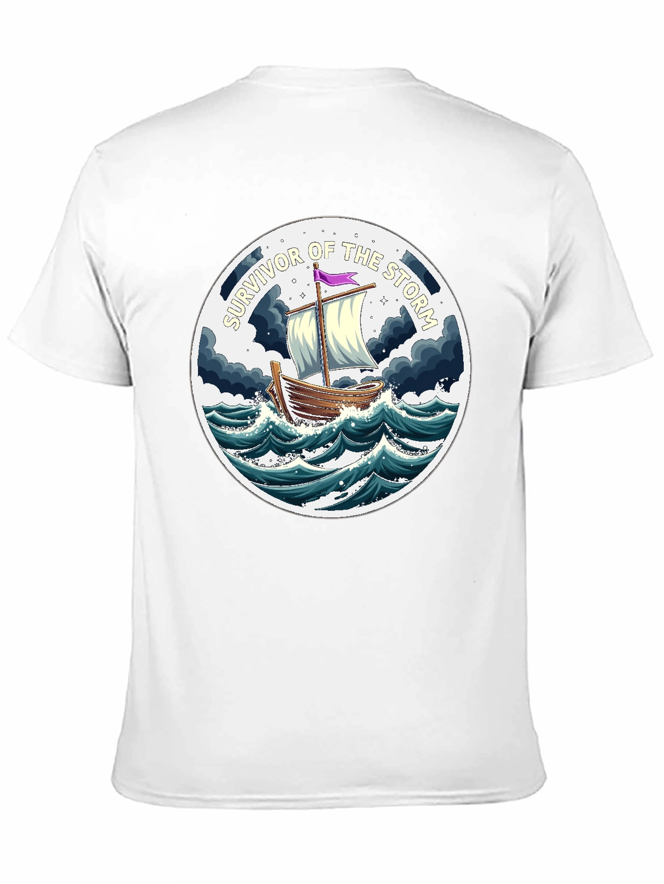 Survivor of the Storm Graphic T-Shirt