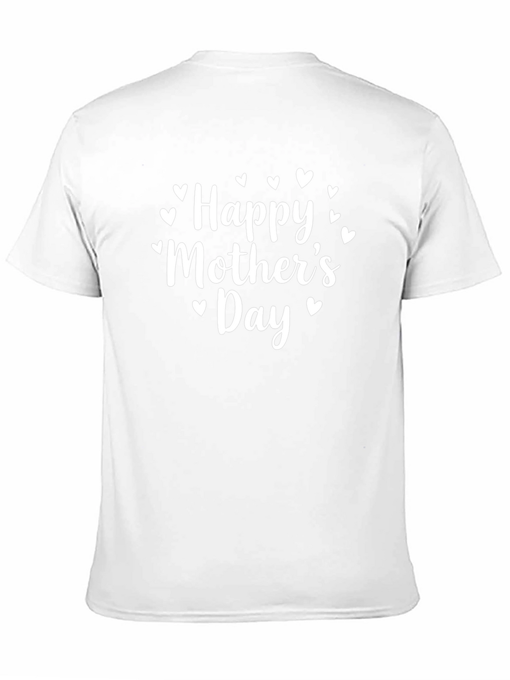 Happy Mothers Day Black T-Shirt