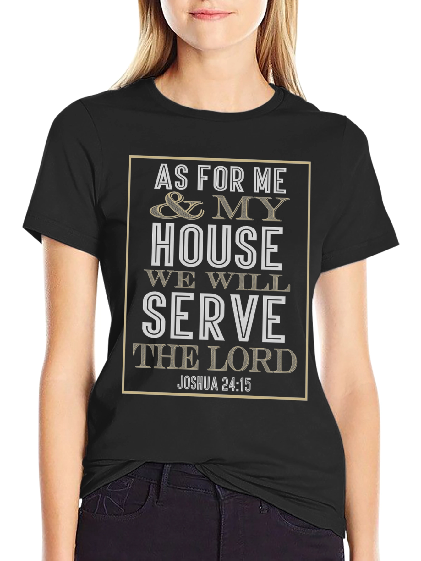 As For Me and My House T-Shirt Christian Apparel