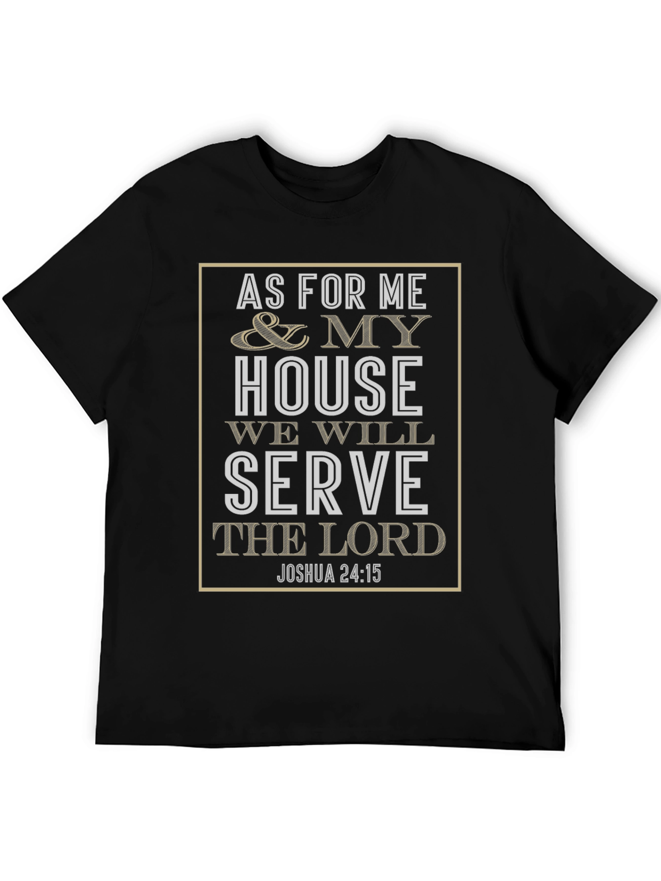 As For Me and My House T-Shirt Christian Apparel