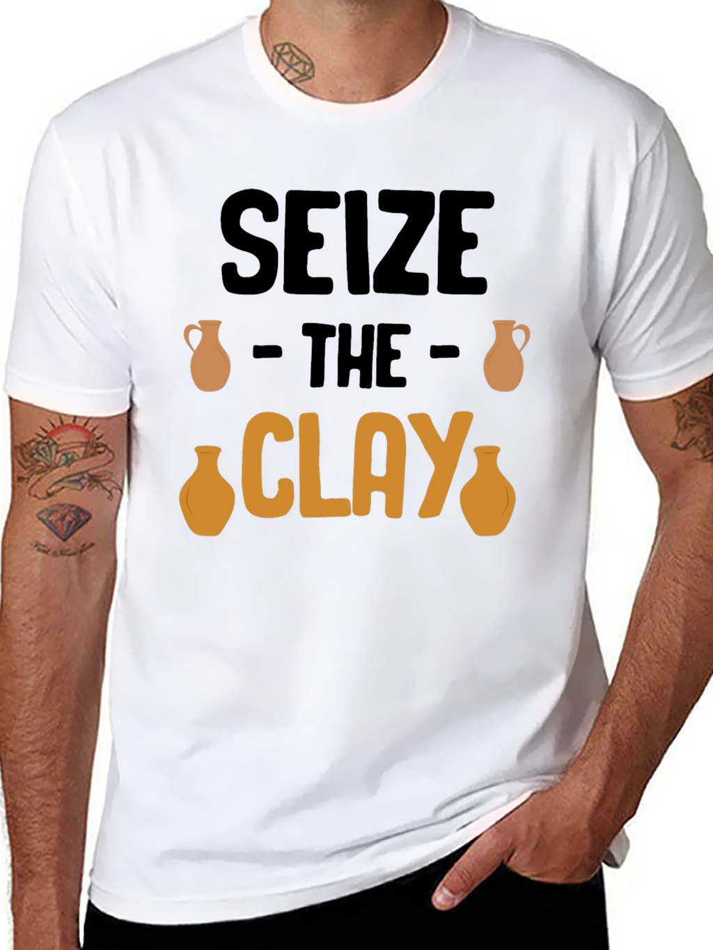 Seize The Clay T-Shirt - Pottery Lover Tee