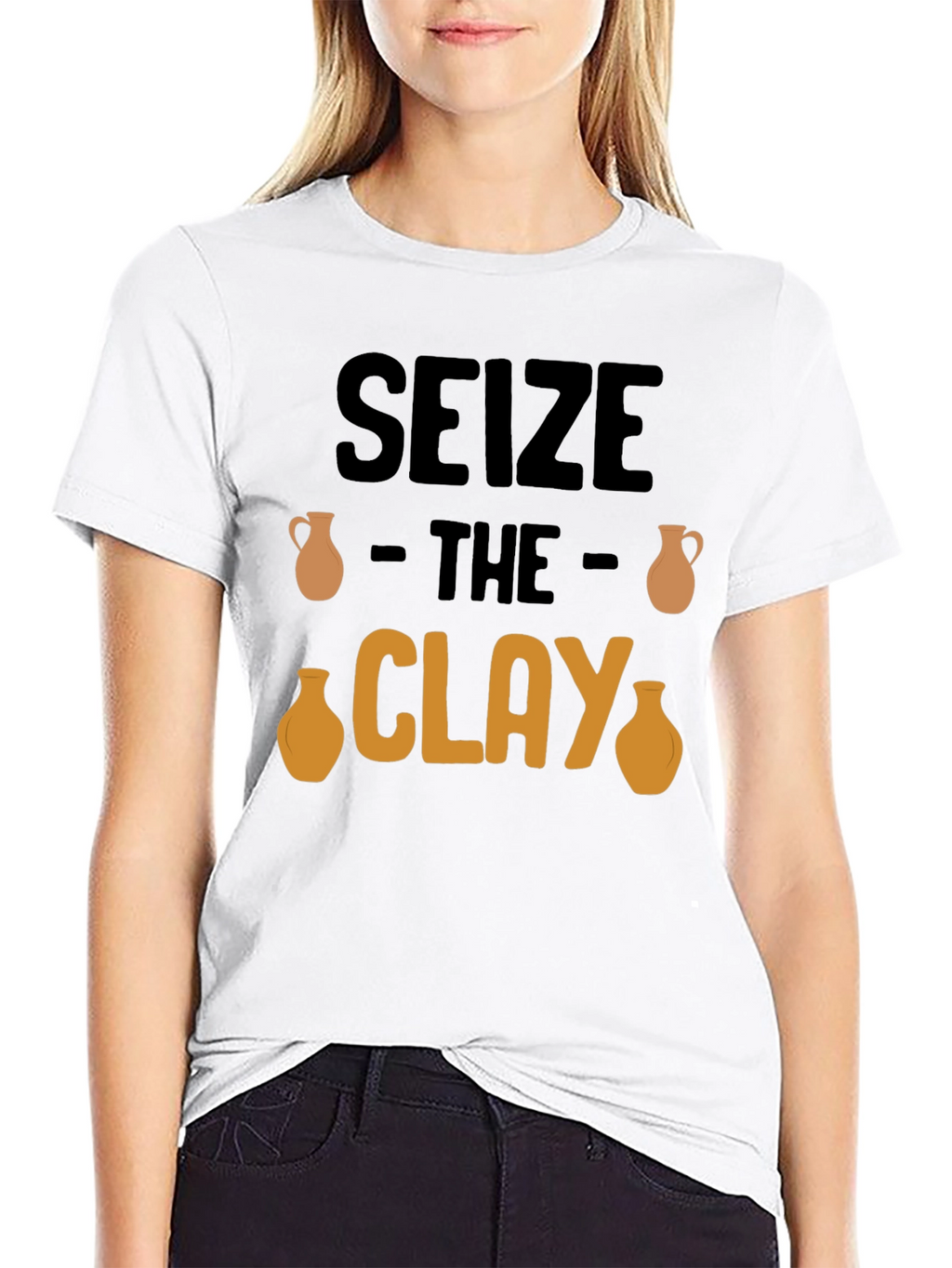 Seize The Clay T-Shirt - Pottery Lover Tee