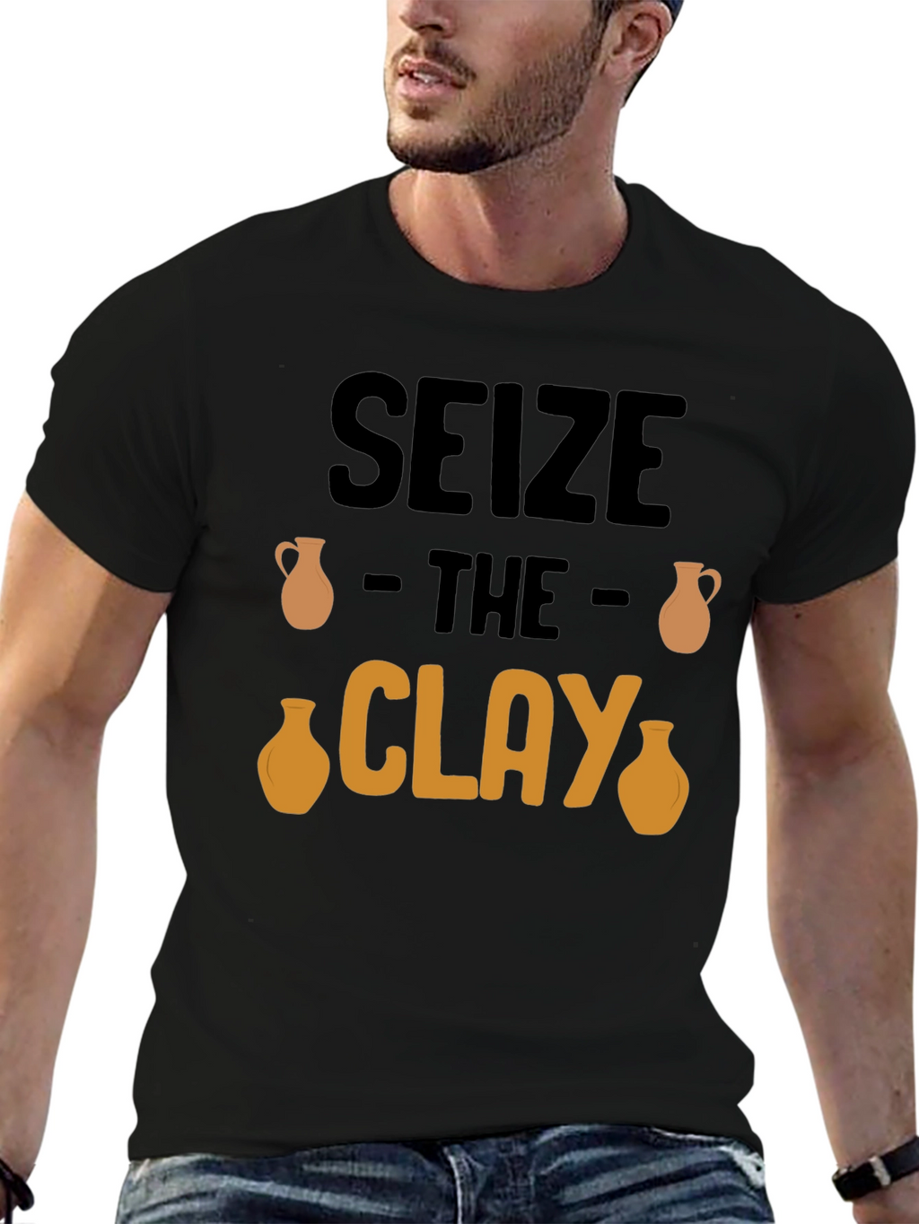 Seize The Clay T-Shirt - Pottery Lover Tee
