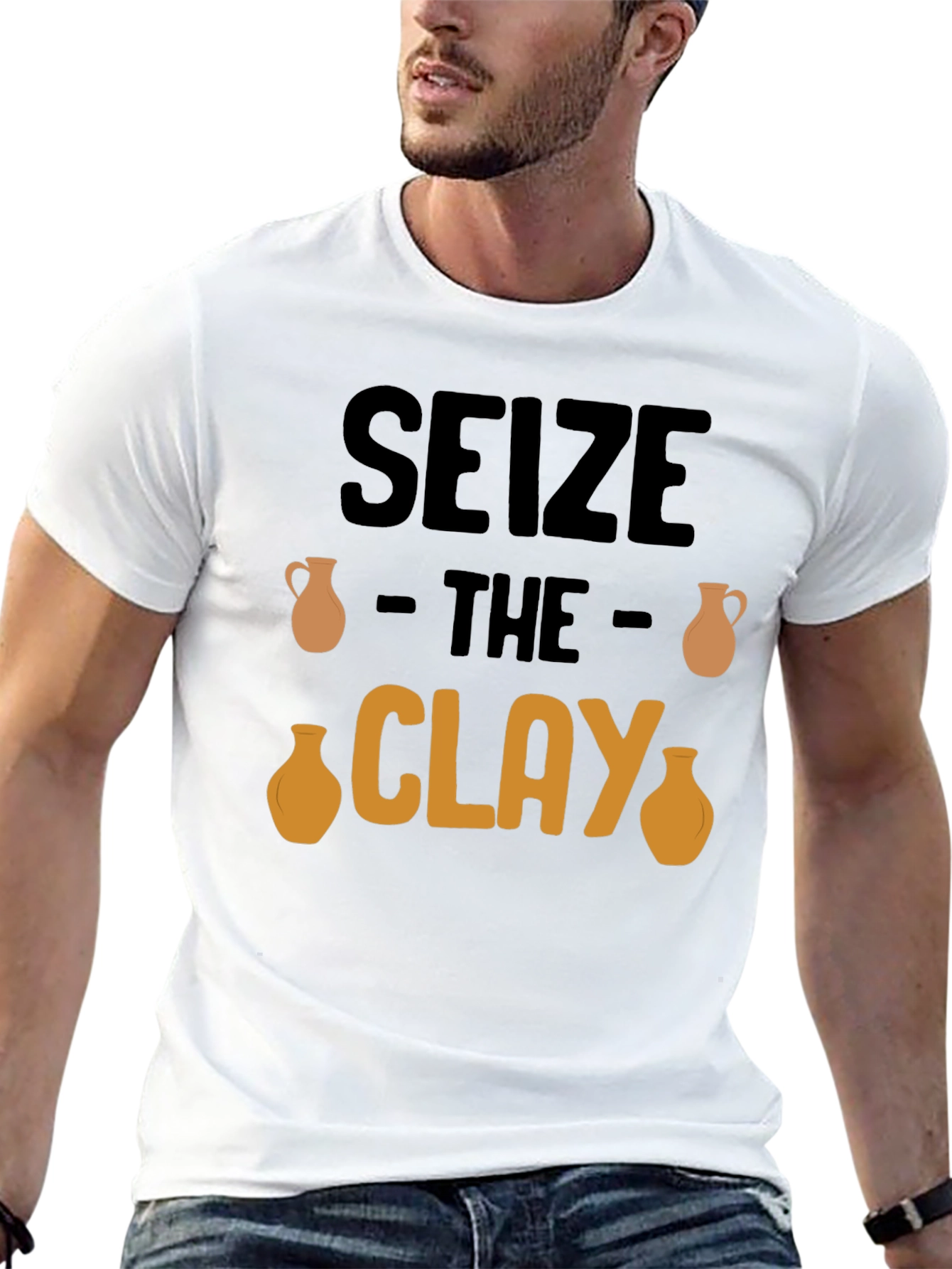 Seize The Clay T-Shirt - Pottery Lover Tee