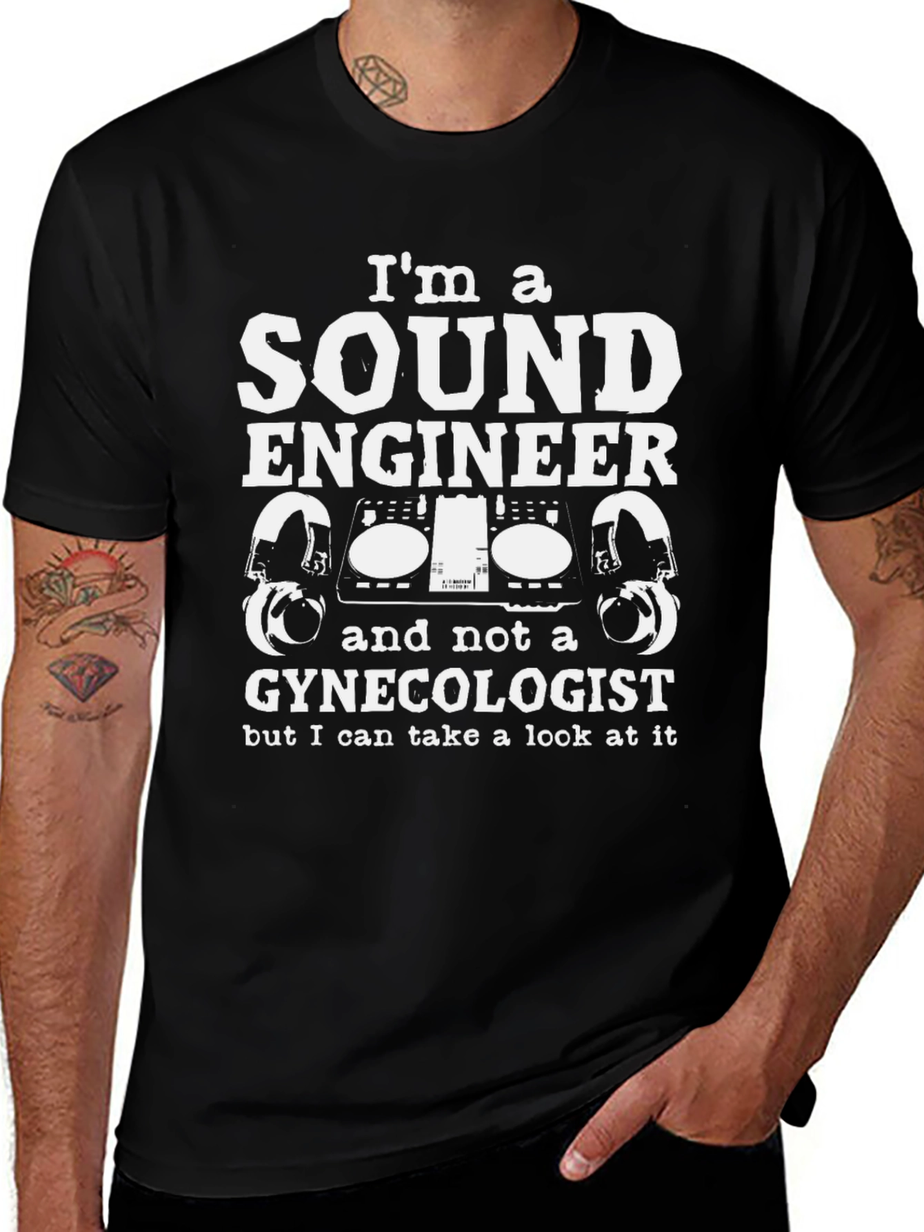 Sound Engineer Novelty T-Shirt