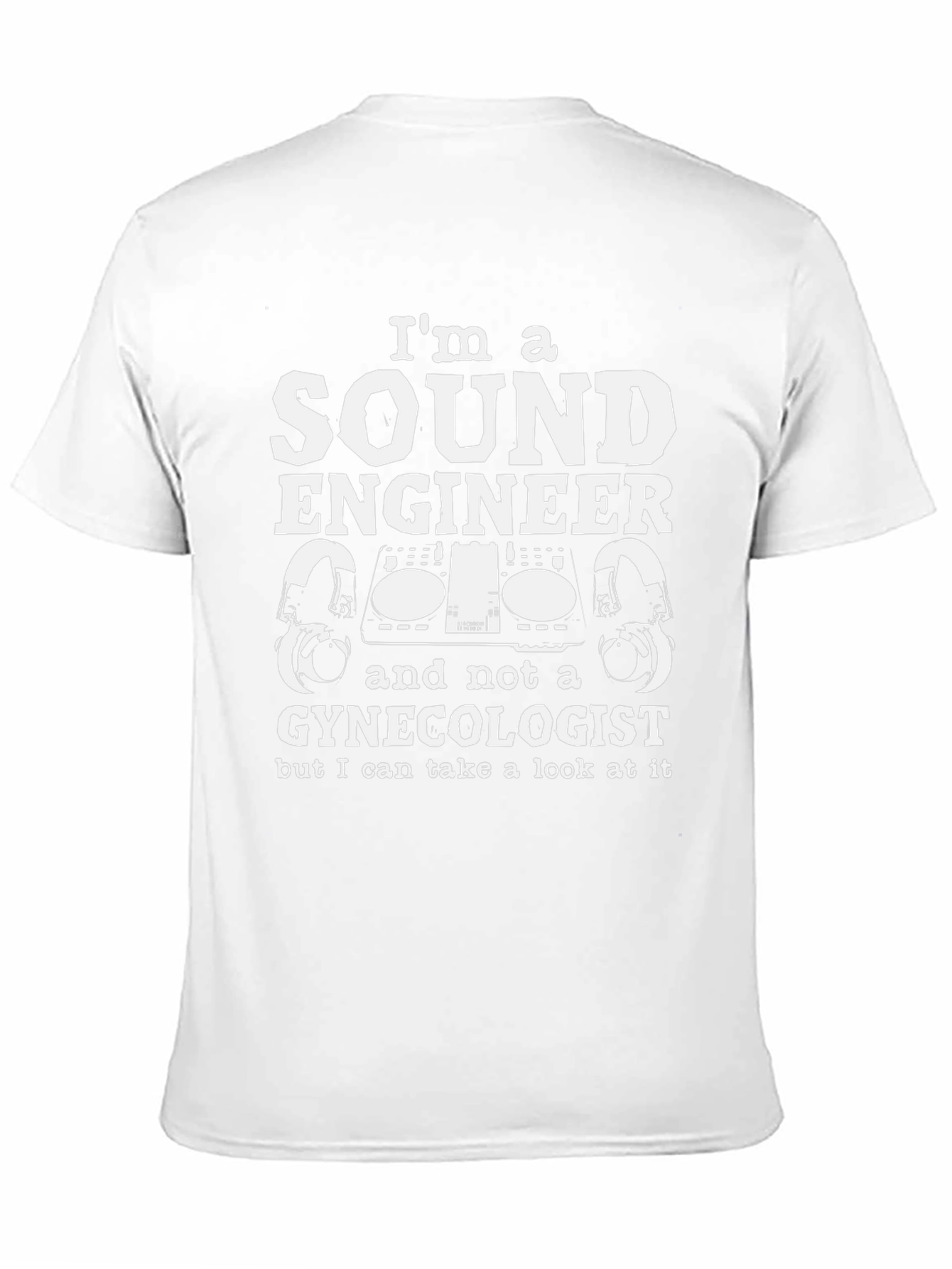 Sound Engineer Novelty T-Shirt