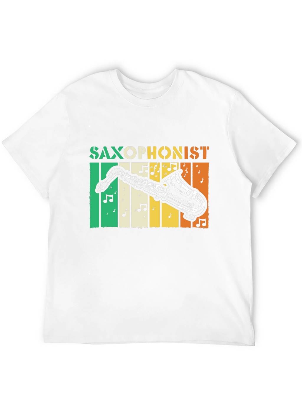 Saxophonist Irish Flag T-Shirt - Music Lover Tee