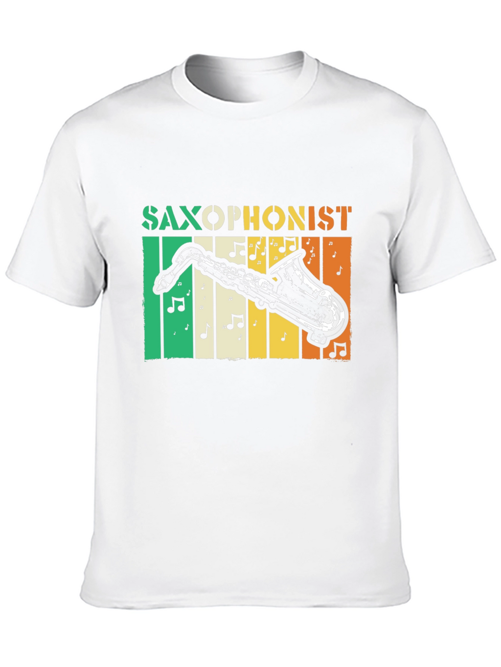 Saxophonist Irish Flag T-Shirt - Music Lover Tee