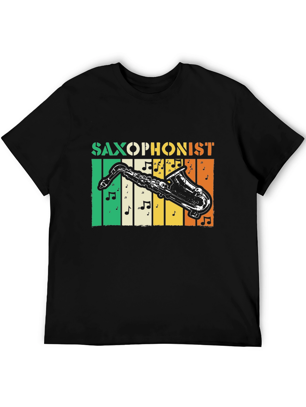 Saxophonist Irish Flag T-Shirt - Music Lover Tee
