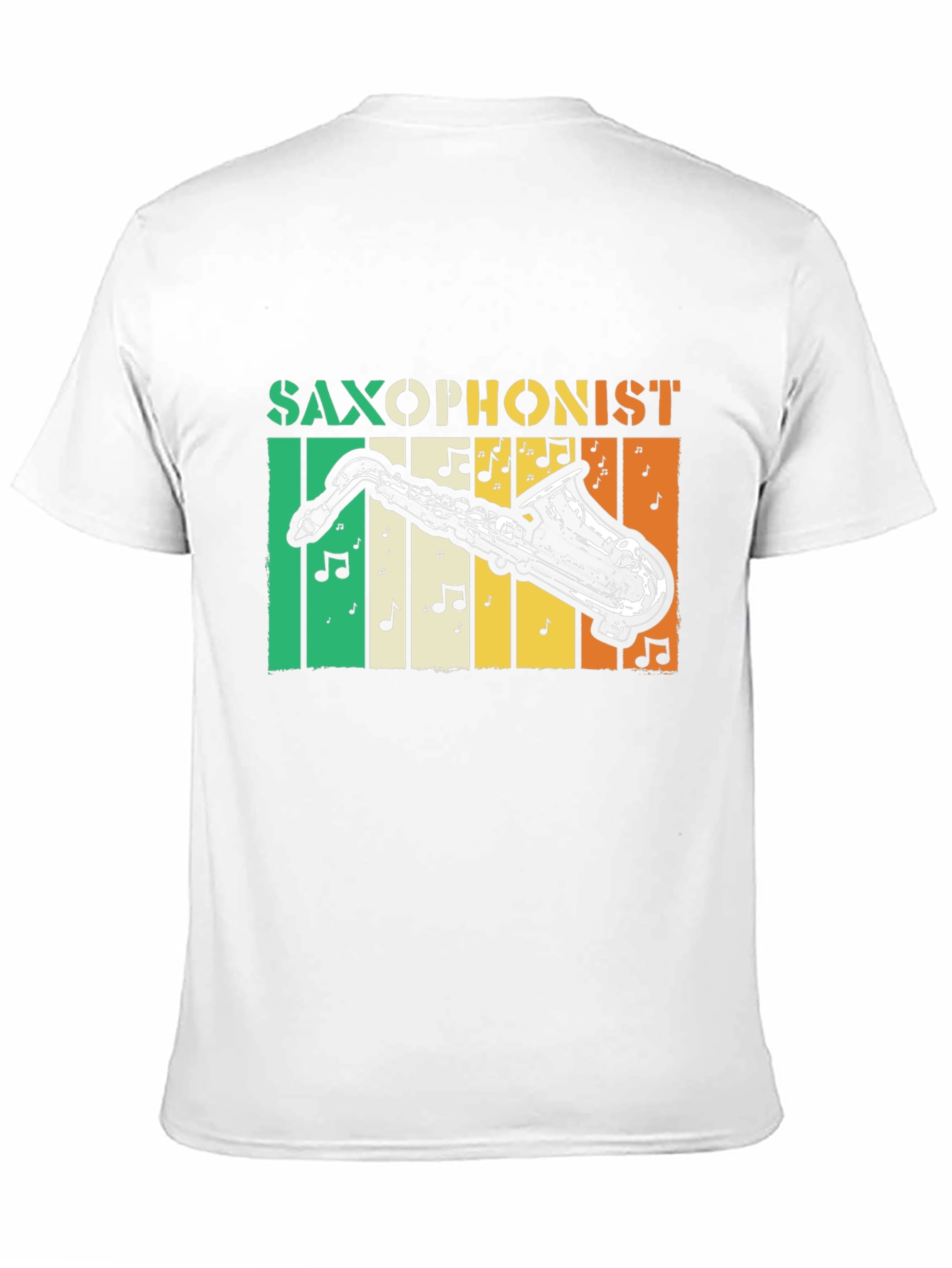 Saxophonist Irish Flag T-Shirt - Music Lover Tee