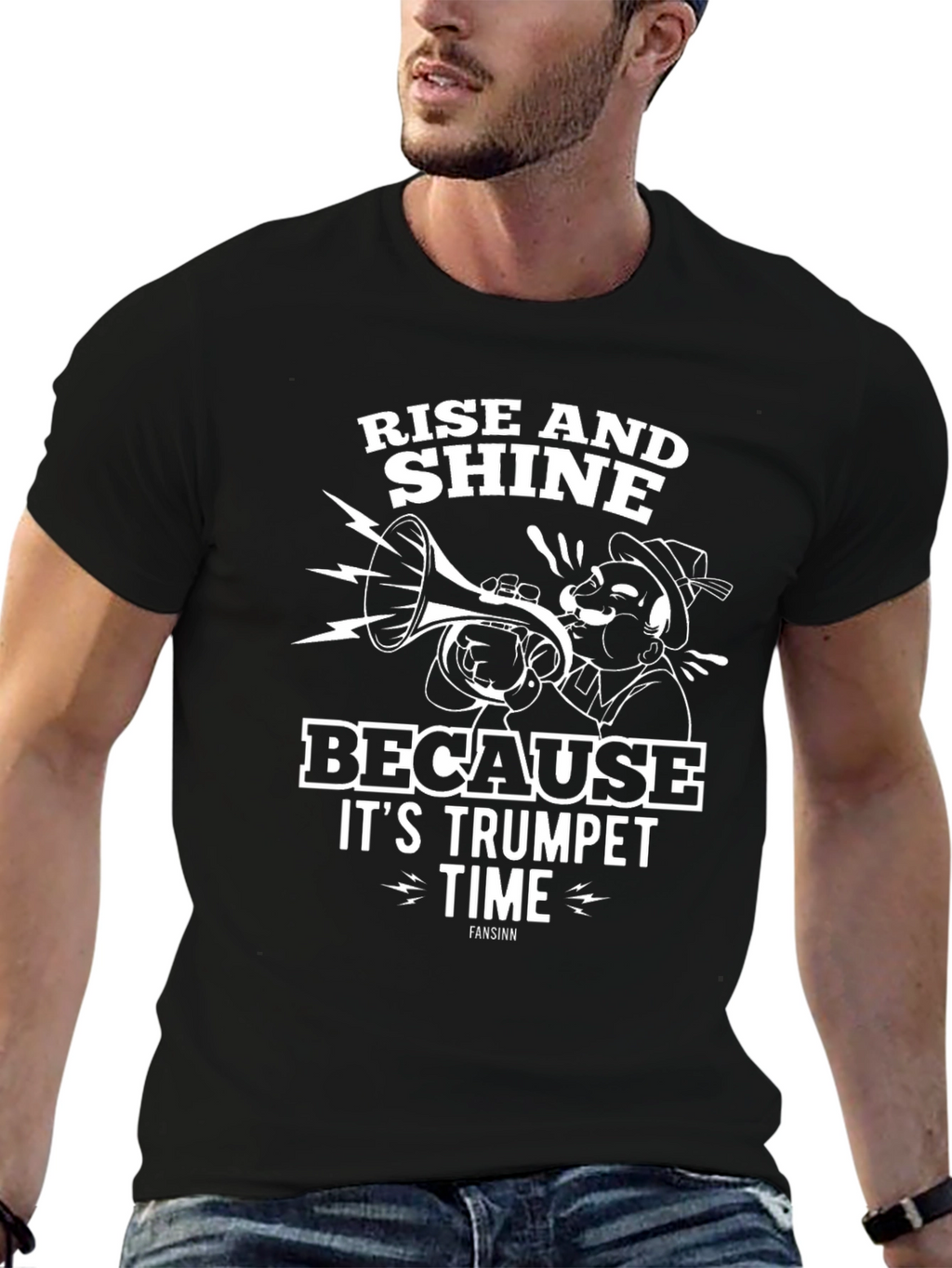Rise and Shine Trumpet Time Tee