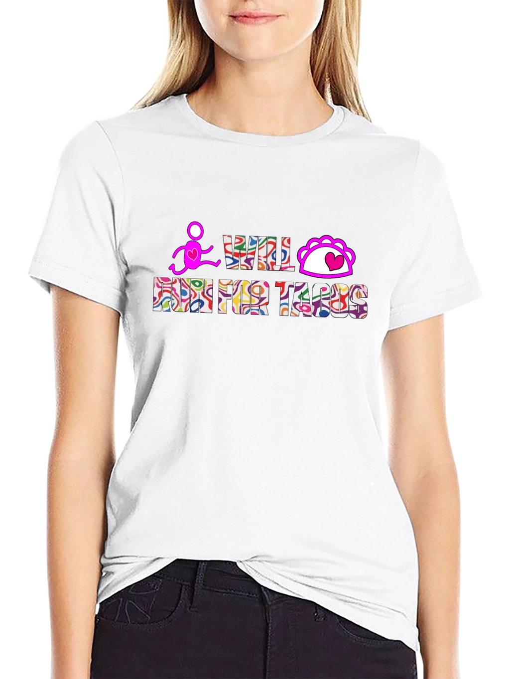 Will Run For Tacos Graphic Tee