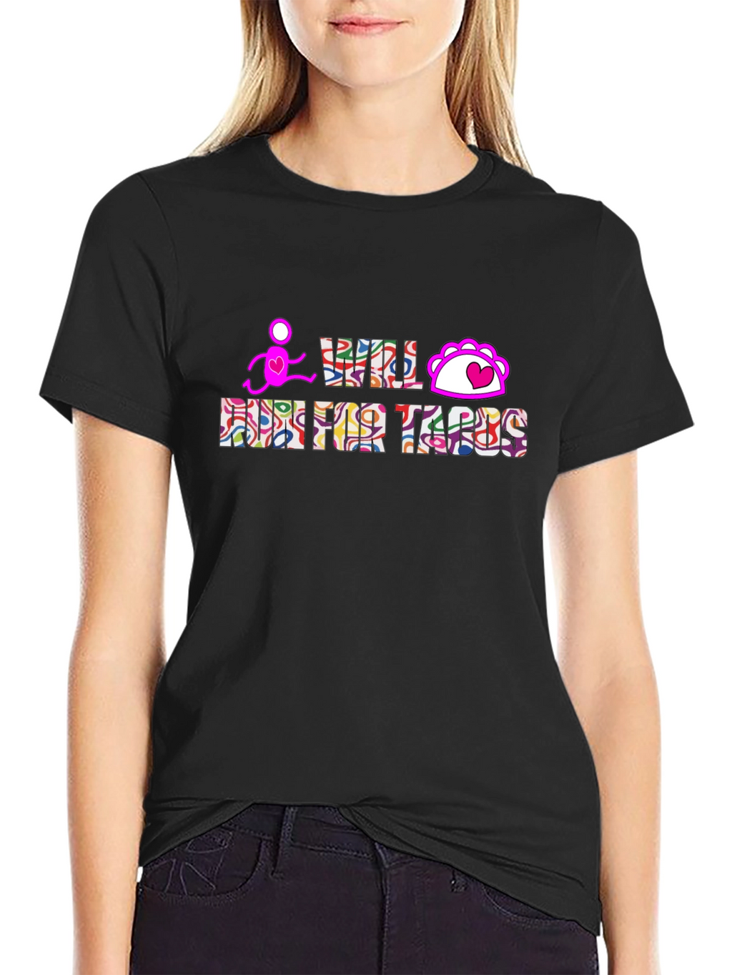 Will Run For Tacos Graphic Tee