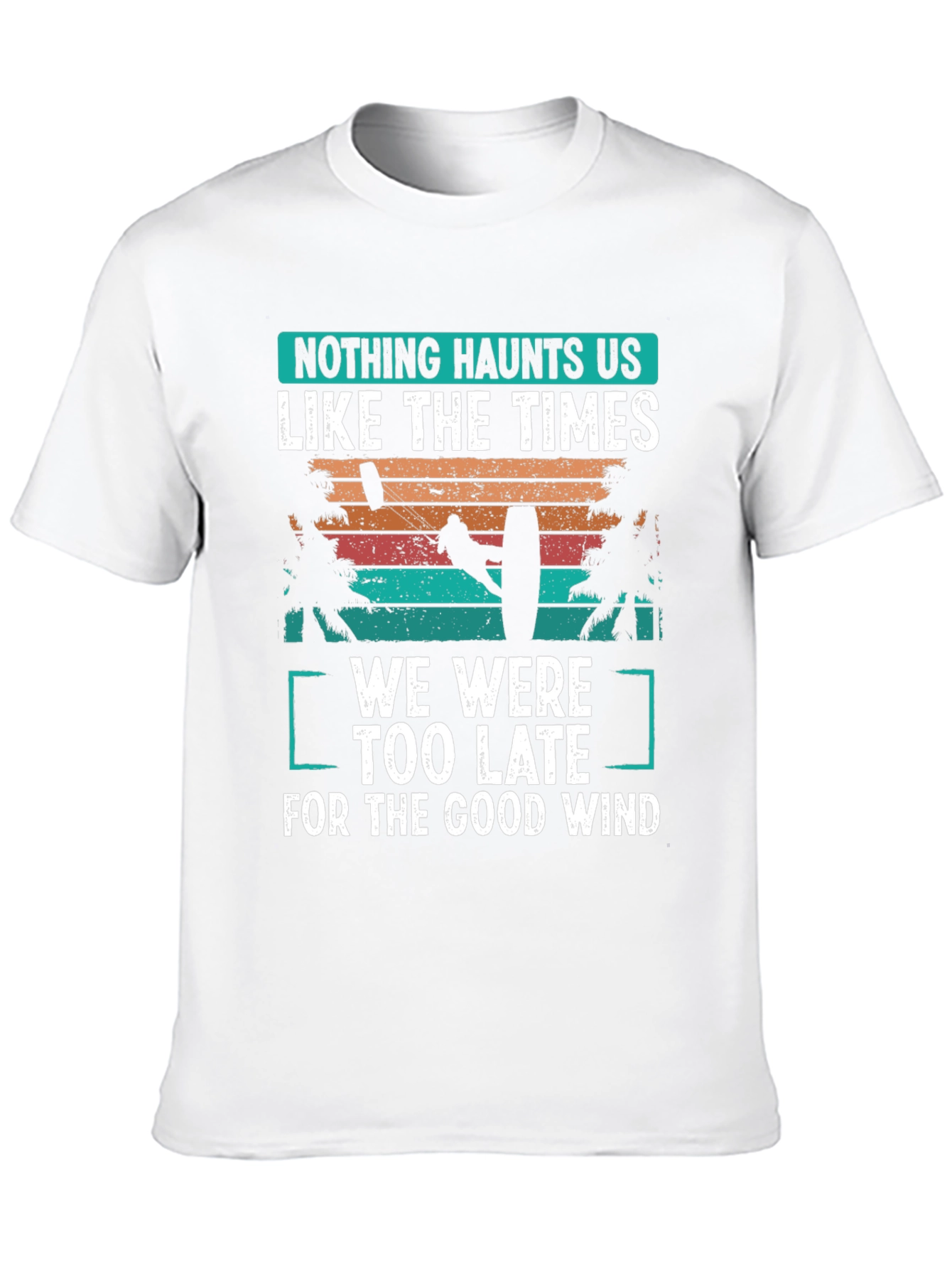Kitesurfing T-Shirt: Good Wind Haunts