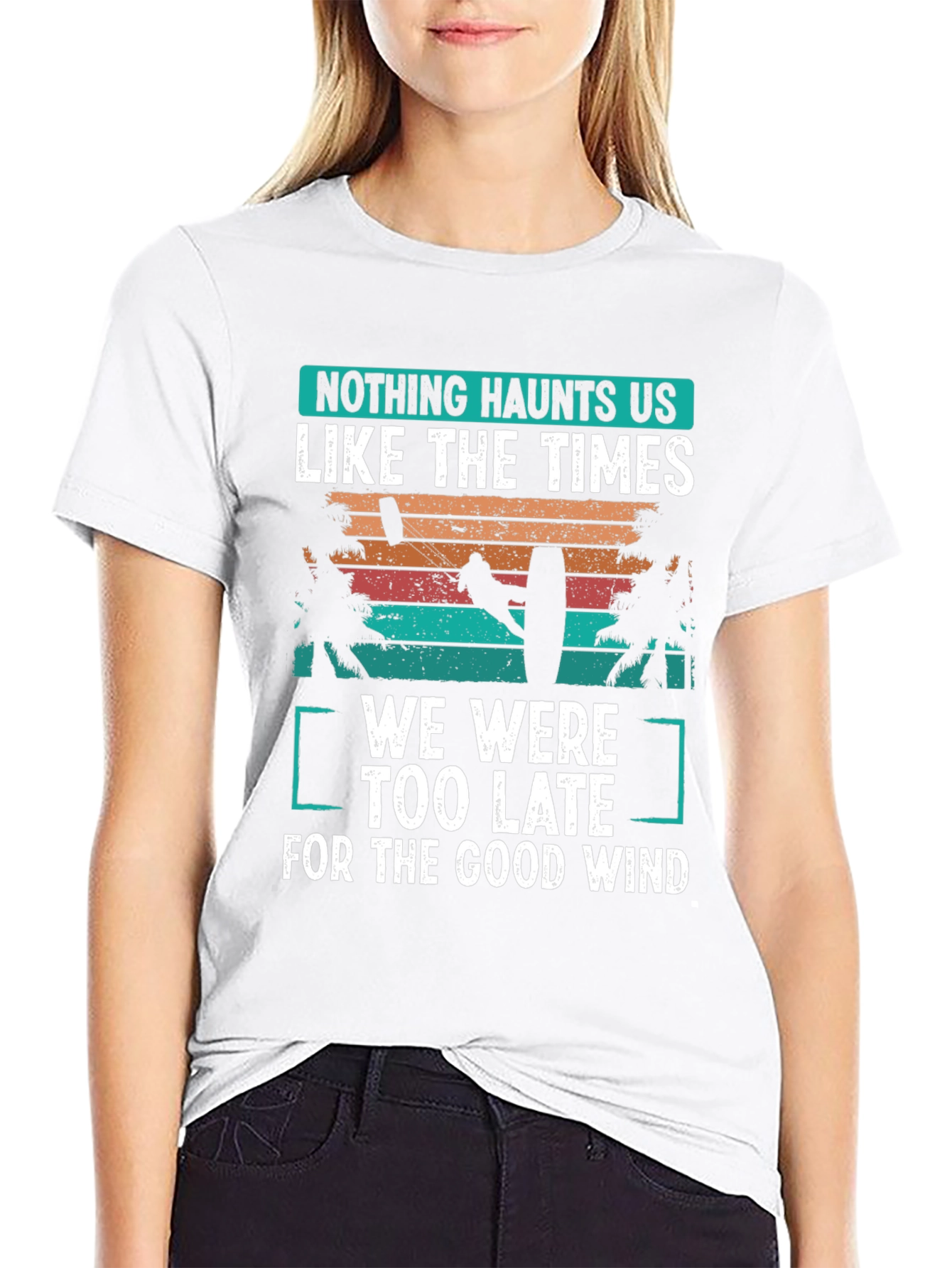 Kitesurfing T-Shirt: Good Wind Haunts