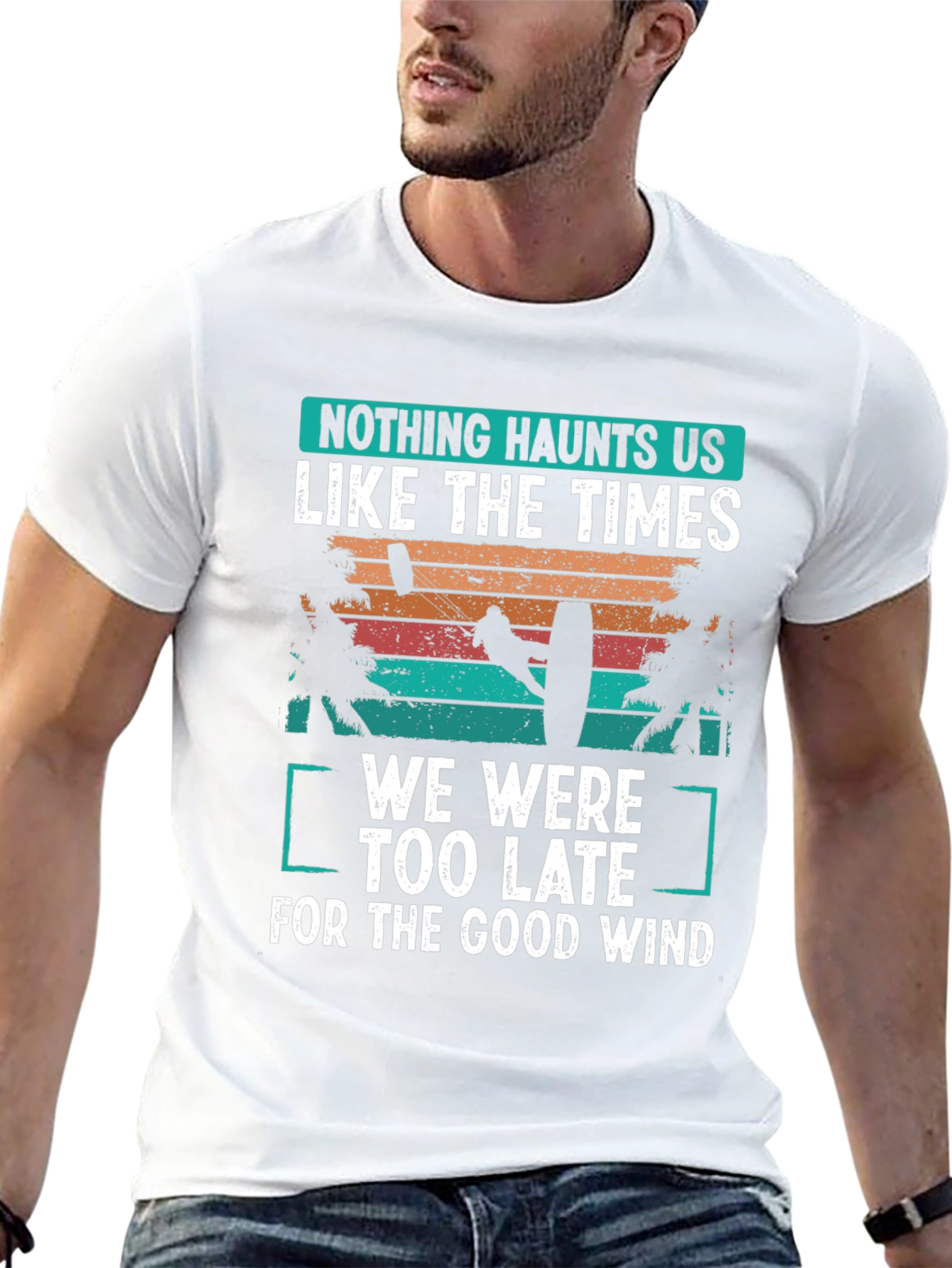 Kitesurfing T-Shirt: Good Wind Haunts