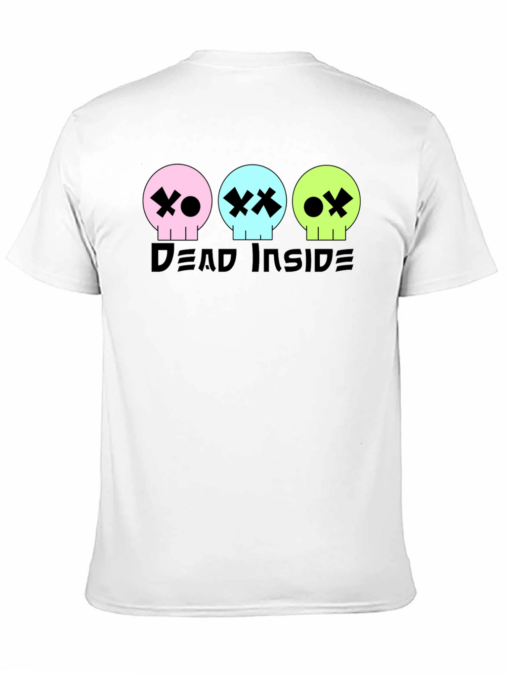 Dead Inside Graphic Tee - Skull T-Shirt