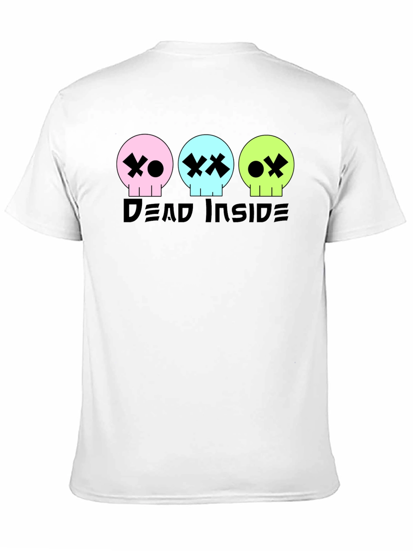 Dead Inside Graphic Tee - Skull T-Shirt