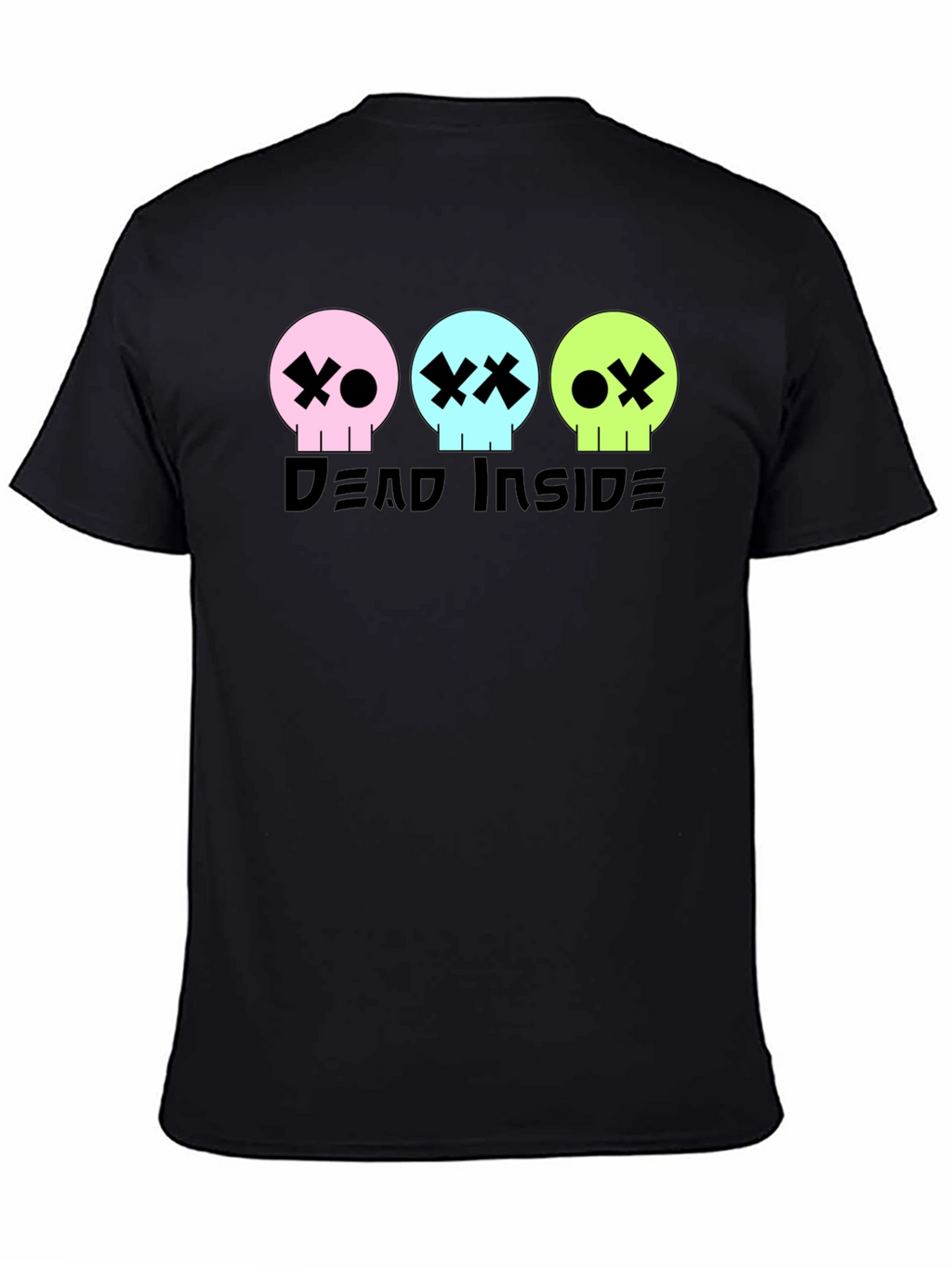 Dead Inside Graphic Tee - Skull T-Shirt