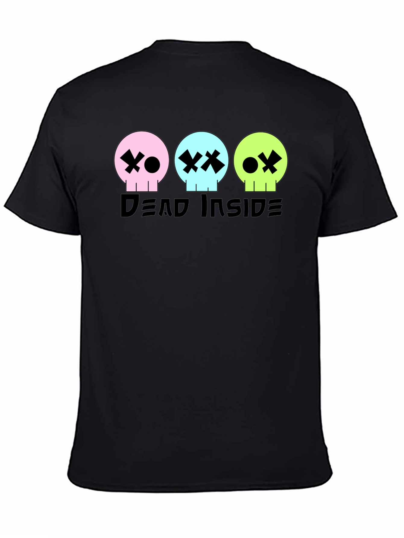 Dead Inside Graphic Tee - Skull T-Shirt