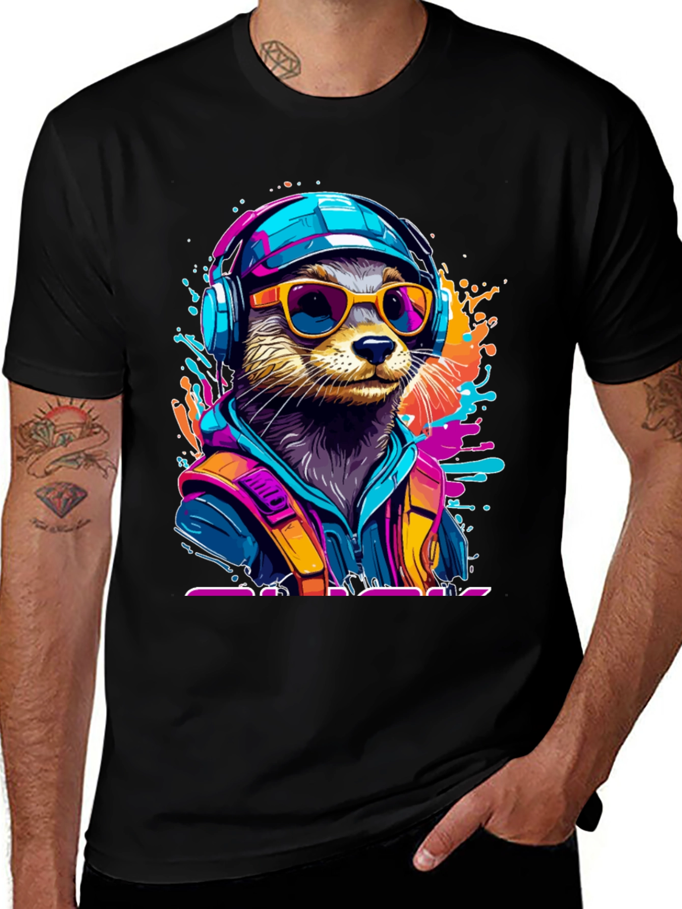 Cool Otter Graphic Tee
