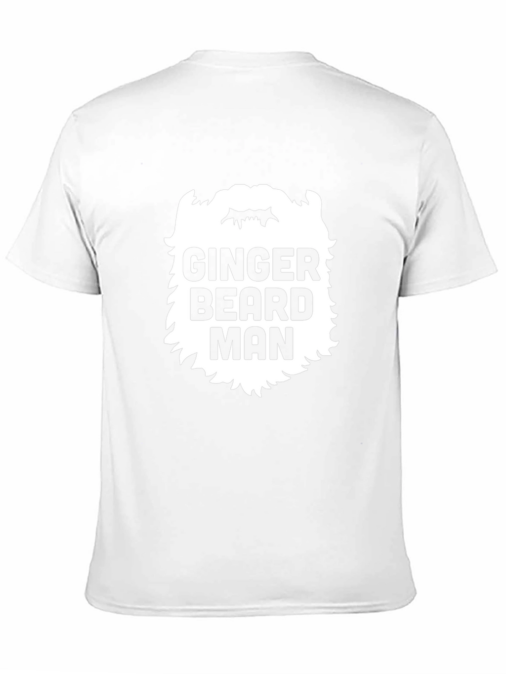 Ginger Beard Man Black T-Shirt - Unique Graphic Tee