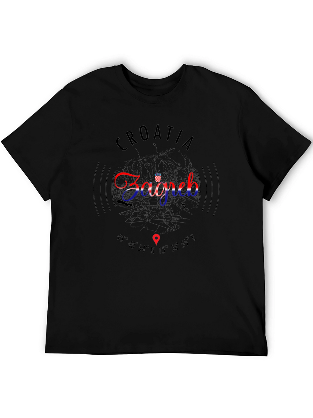 Zagreb Croatia Graphic T-Shirt