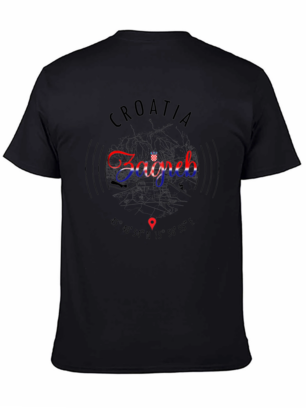 Zagreb Croatia Graphic T-Shirt