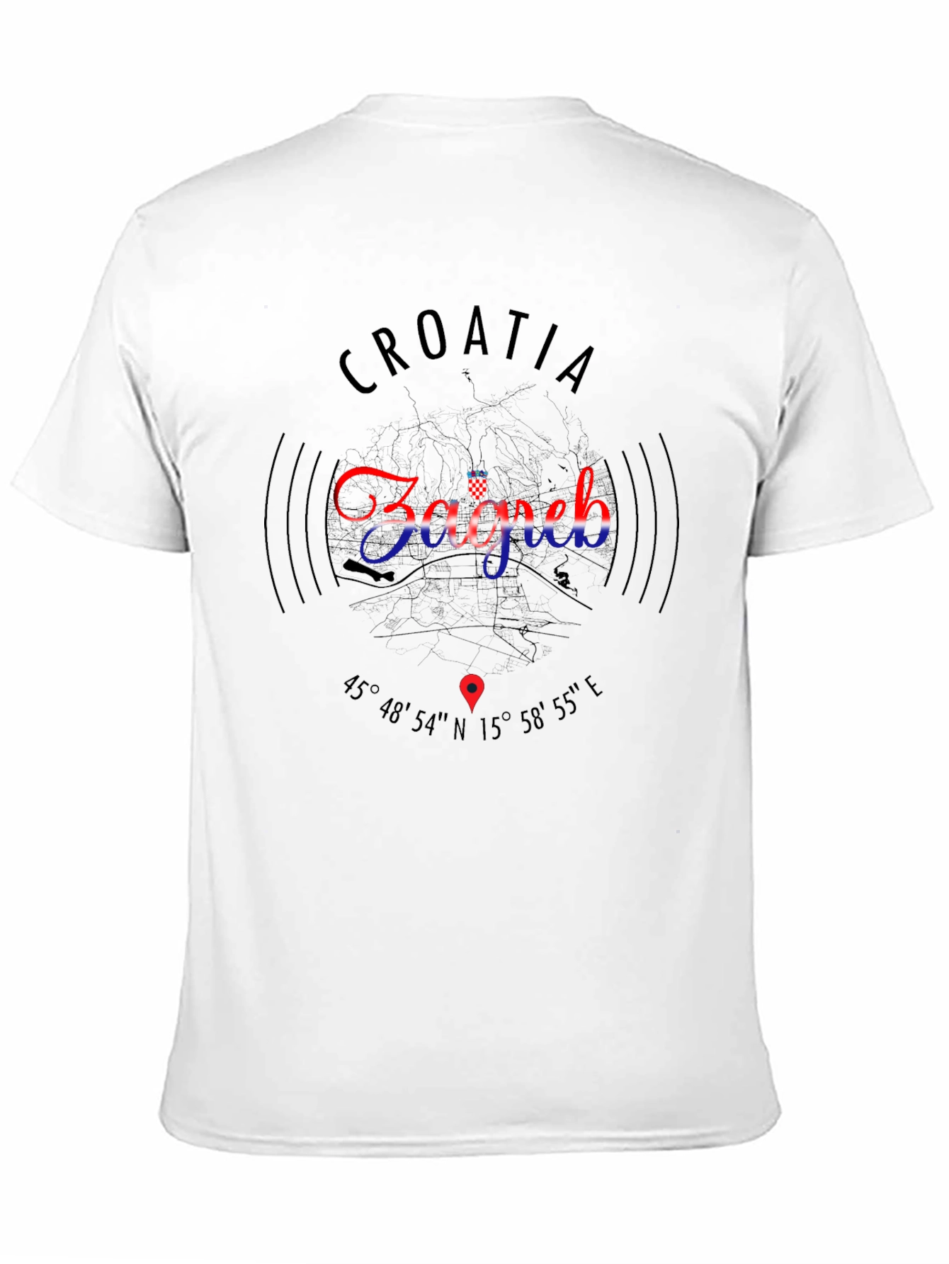 Zagreb Croatia Graphic T-Shirt