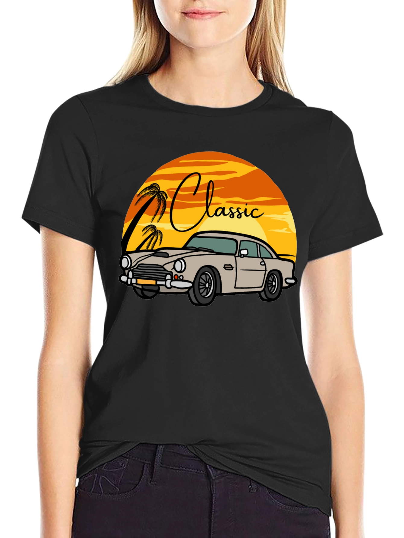 Classic Car T-Shirt - Vintage Style Graphic Tee