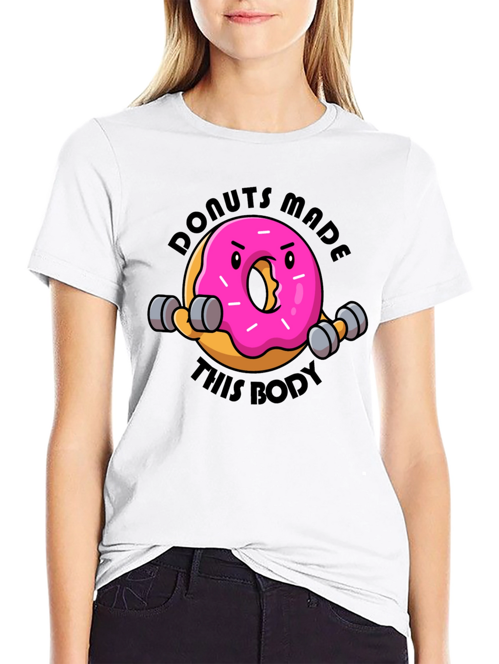 Donuts Made This Body Graphic T-Shirt