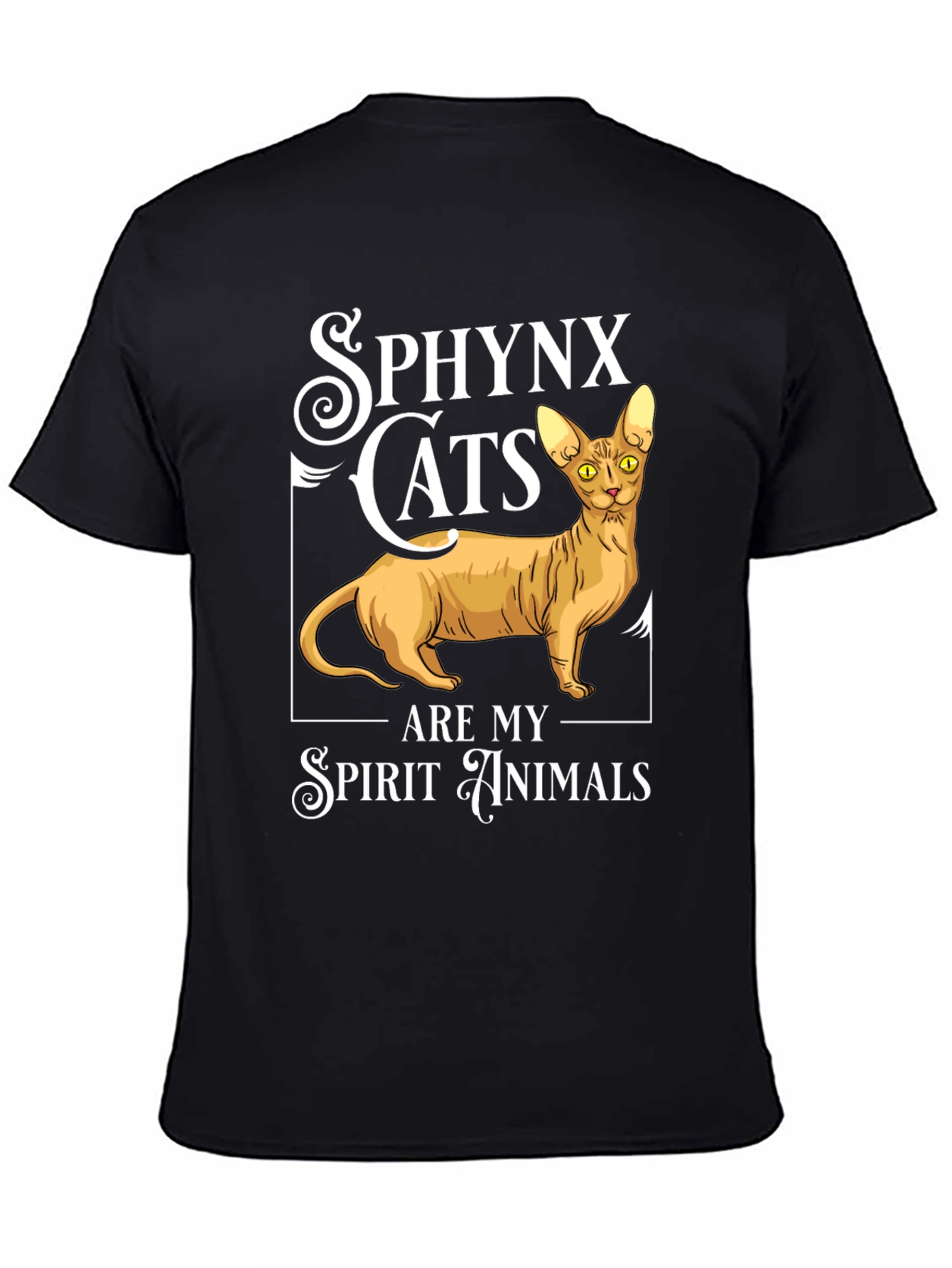 Sphynx Cat Spirit Animal Graphic Tee
