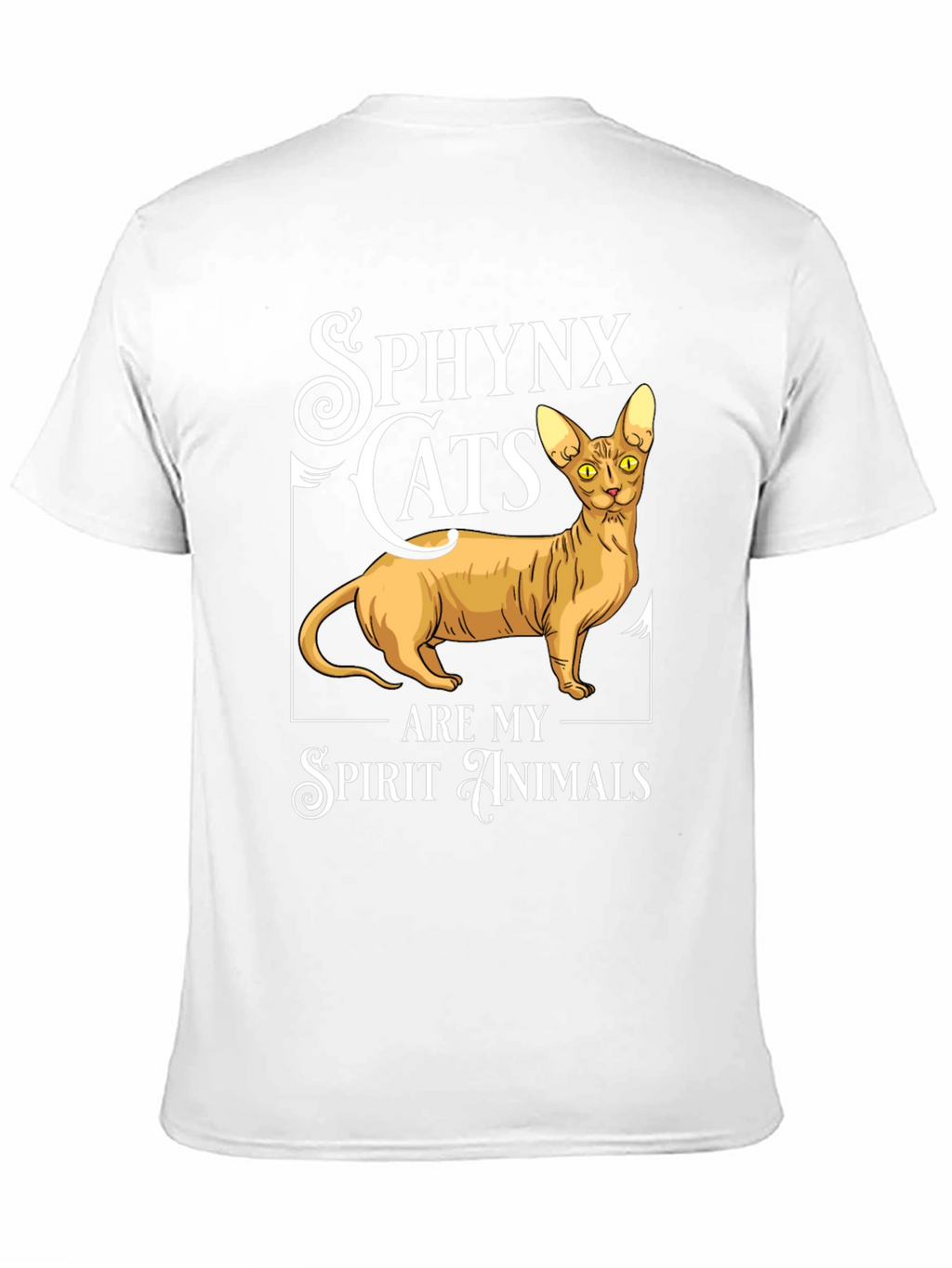 Sphynx Cat Spirit Animal Graphic Tee