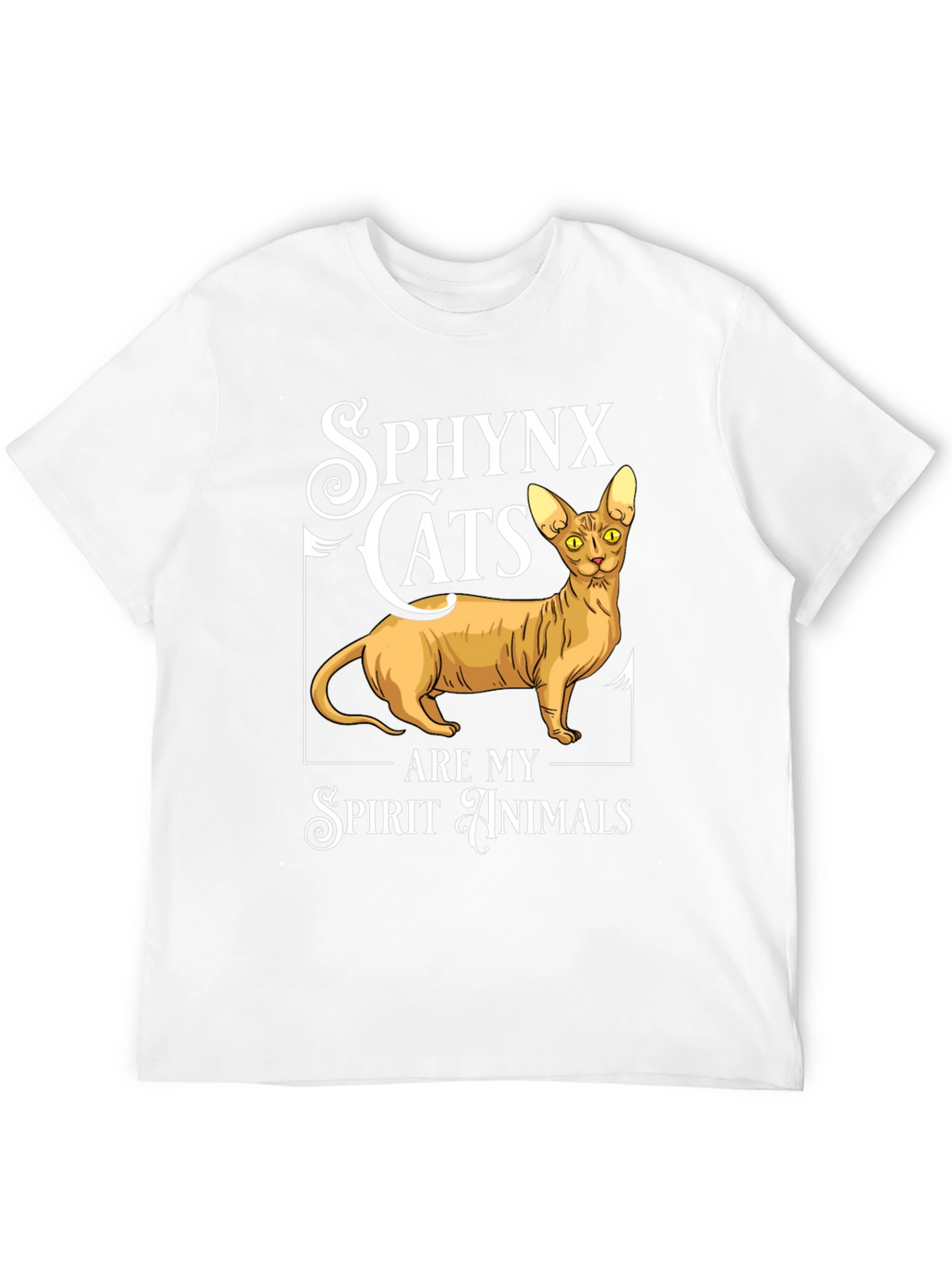 Sphynx Cat Spirit Animal Graphic Tee