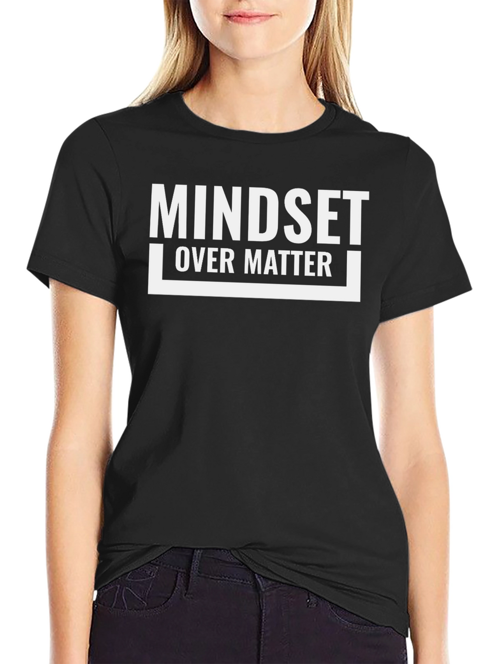 Mindset Over Matter Graphic T-Shirt